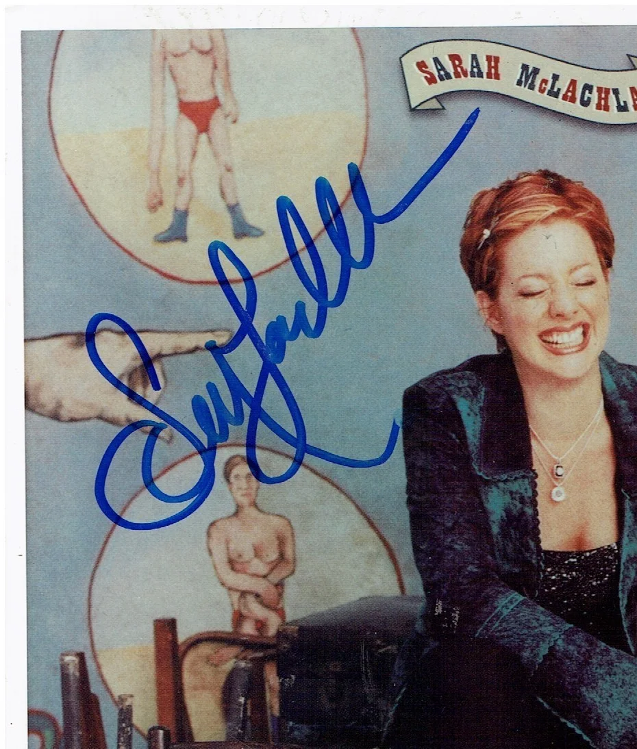 SARAH McLACHLAN — SARAH McLACHLAN SONGWRITER SINGER HAND SIGNED PHOTO 8X10, изображение 2