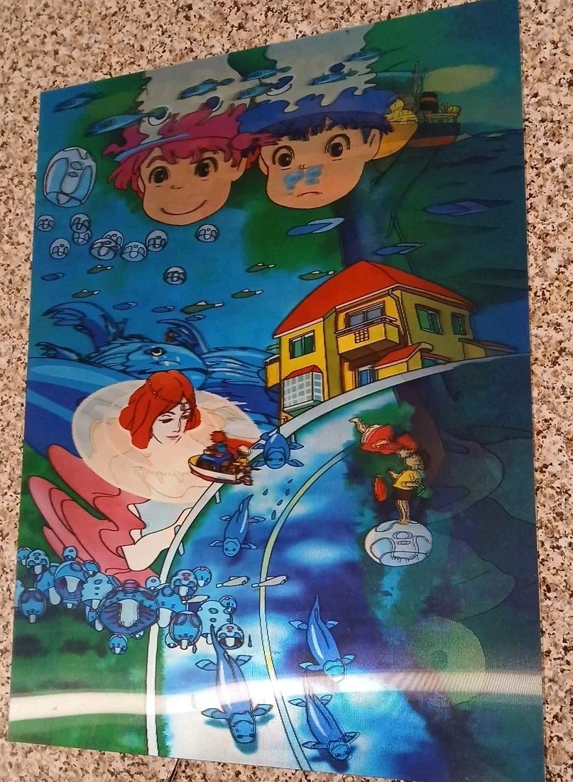 Ponyo - 3D poster Holographic, image 3