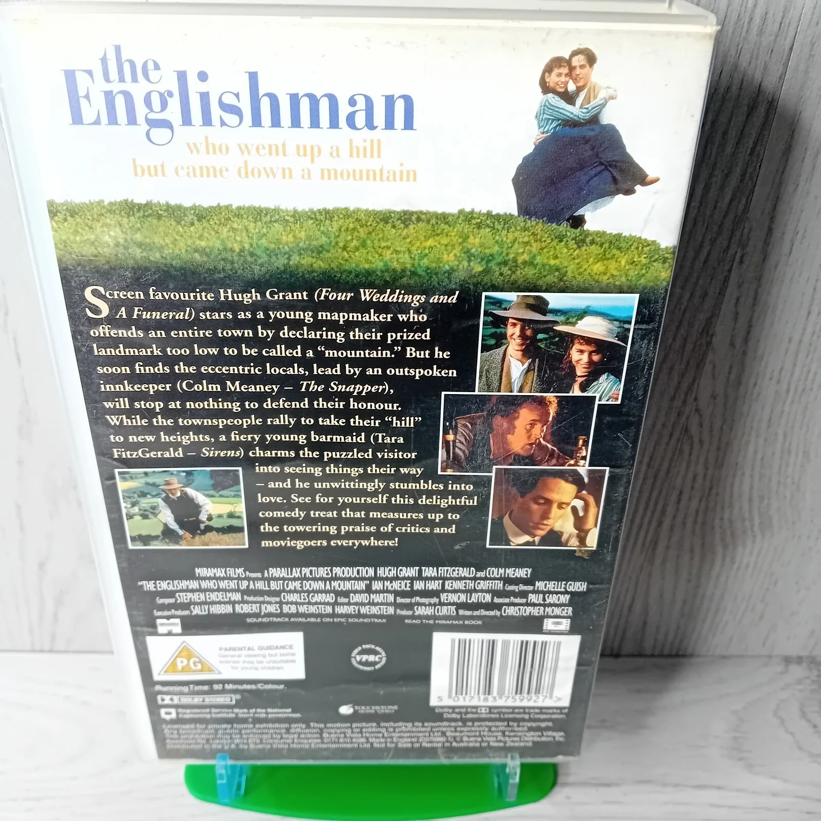 THE ENGLISHMAN WHO CAME UP A HILL EX RENTAL BIG BOX VHS - RARE RETRO VIDEO TAPE, изображение 3