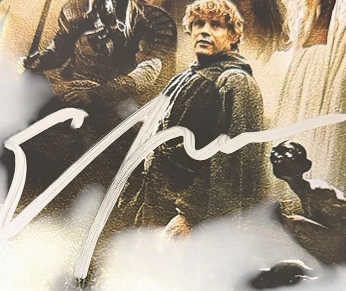 Elijah Wood — ELIJAH WOOD SIGNED AUTOGRAPH LORD OF THE RINGS 12x18 PHOTO MOVIE POSTER w/ PROOF, изображение 4