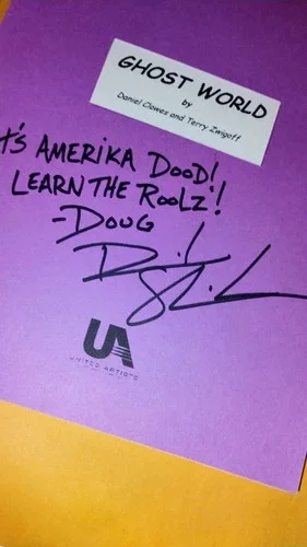 DAVE SHERIDAN — GHOST WORLD MOVIE SCRIPT SCREENPLAY SIGNED BY DAVE SHERIDAN "DOUG", image 2