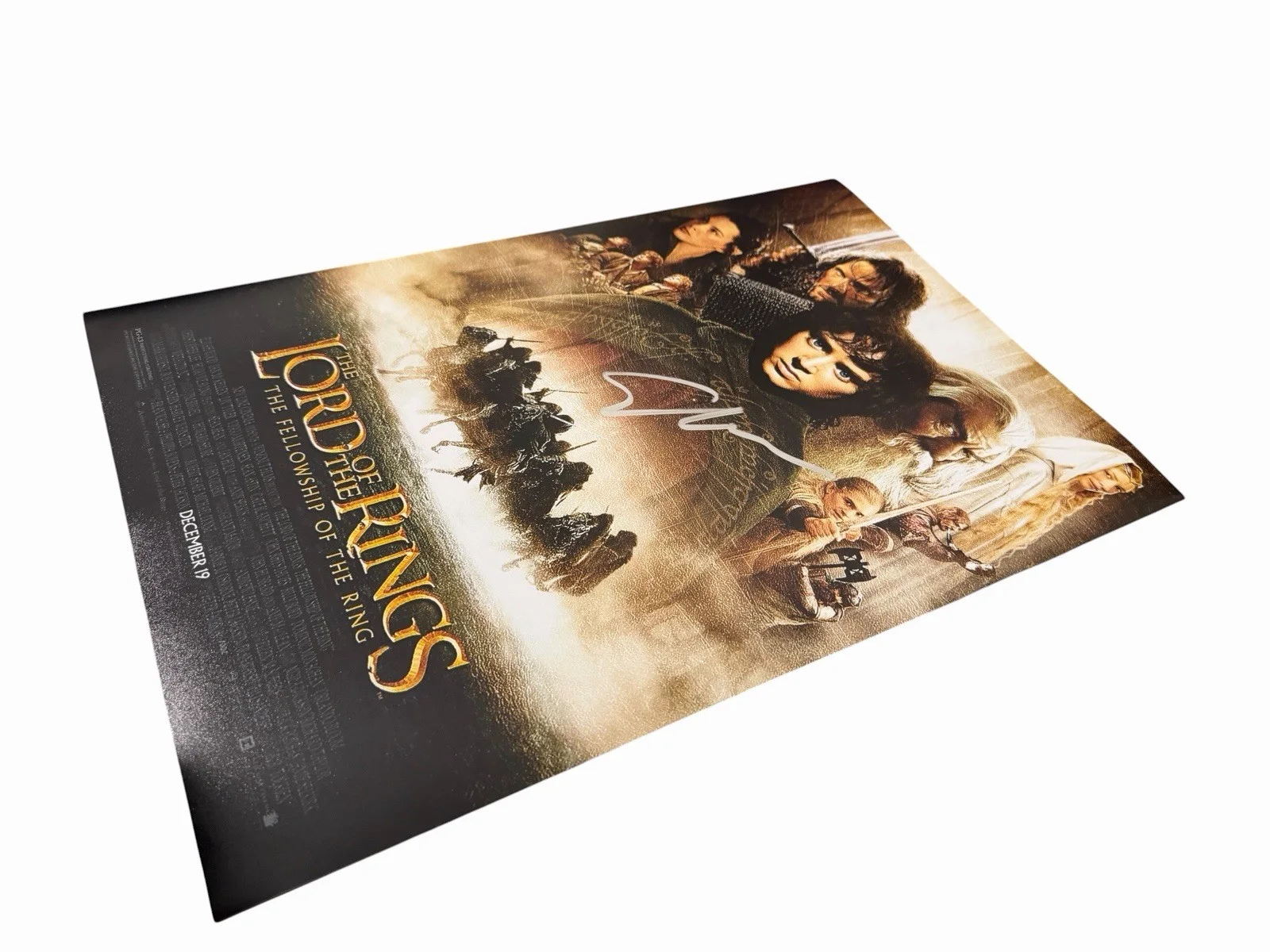 Elijah Wood — ELIJAH WOOD SIGNED AUTOGRAPH LORD OF THE RINGS 12x18 PHOTO MOVIE POSTER w/ PROOF, изображение 4