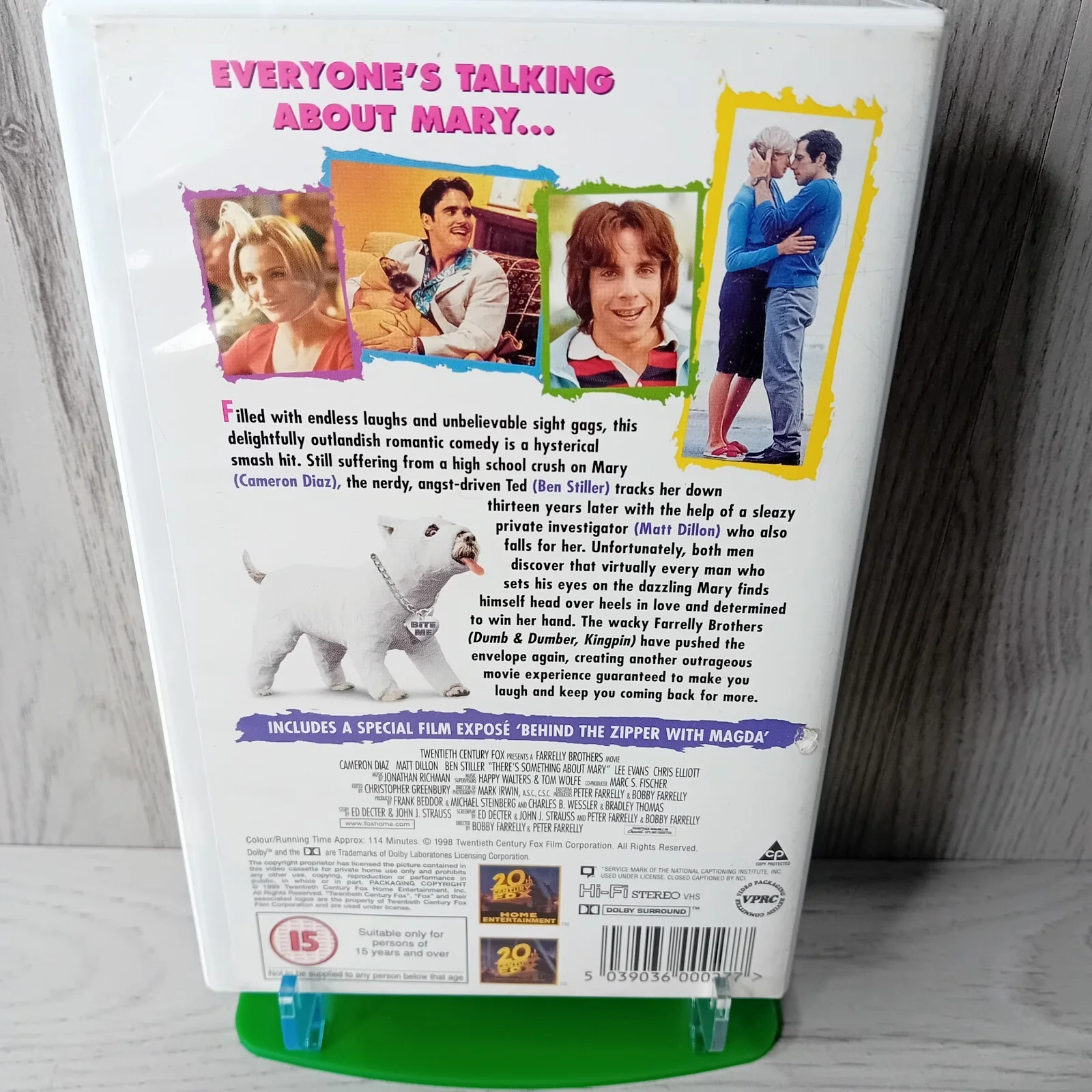 THERES SOMETHING ABOUT MARY VHS - RARE RETRO MOVIE TAPE, изображение 3