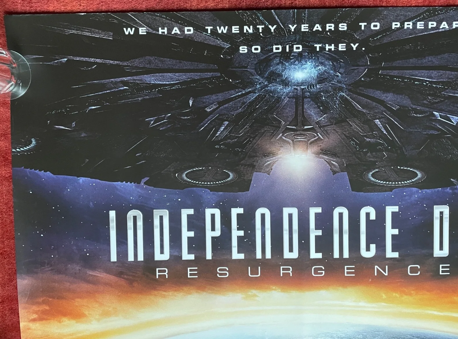 INDEPENDENCE DAY: RESURGENCE (2016) Original UK Quad Movie Poster, изображение 2