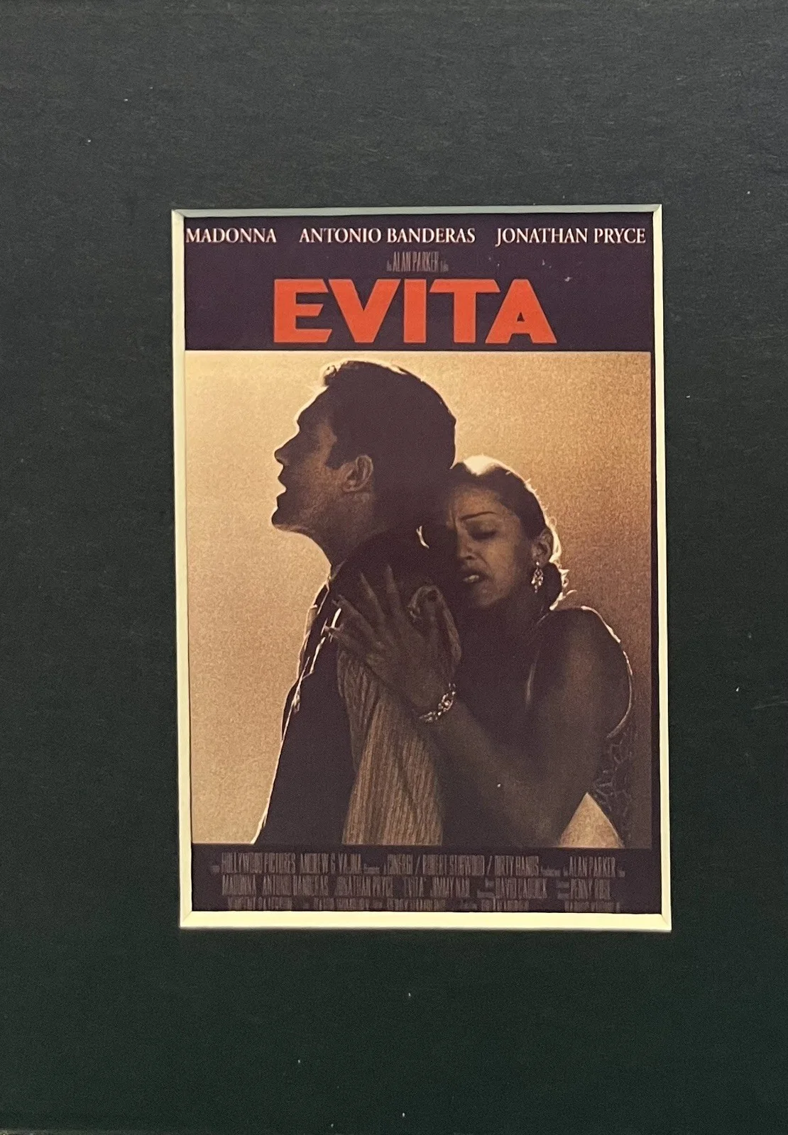 EVITA. Madonna. 35mm Film Cell Mounted Display, image 2
