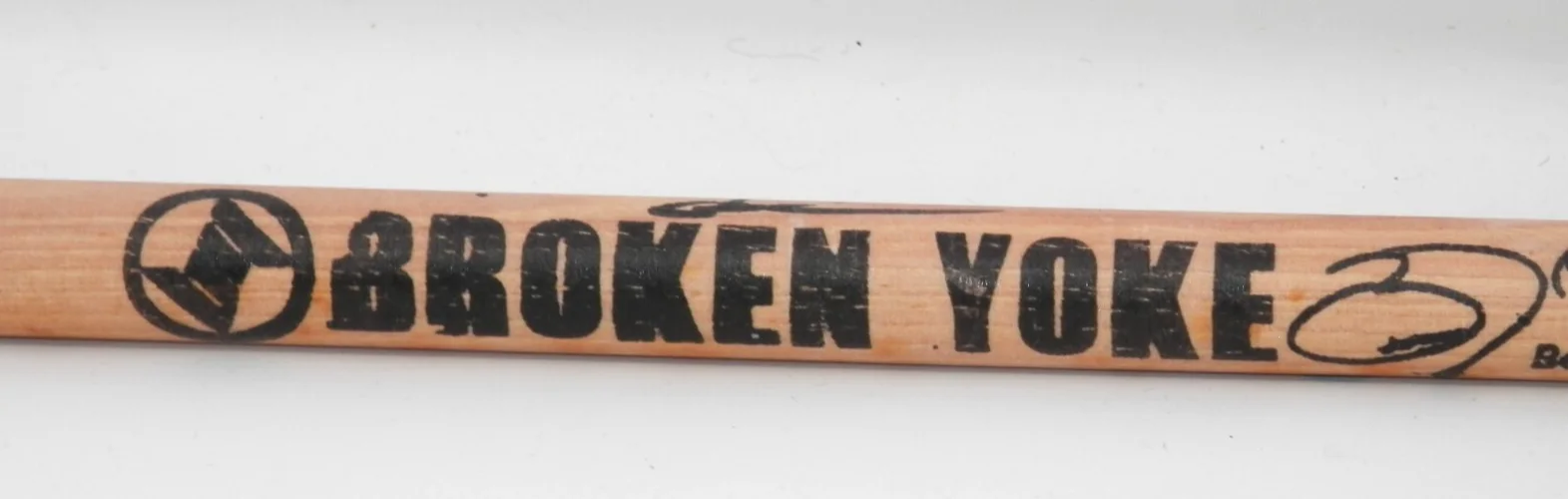 Broken Yoke Band Signed Drum Stick • Ben Graham Ohio Christian Rock Autographs, изображение 2
