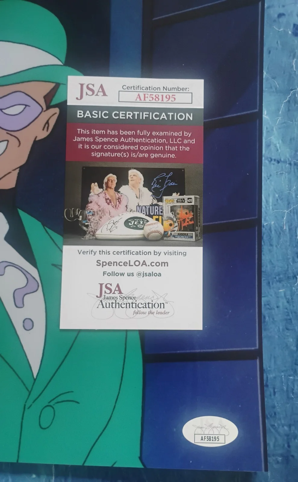 John Glover Hand Signed 11x14 Photo JSA COA Batman NO US TARIFFS, image 4