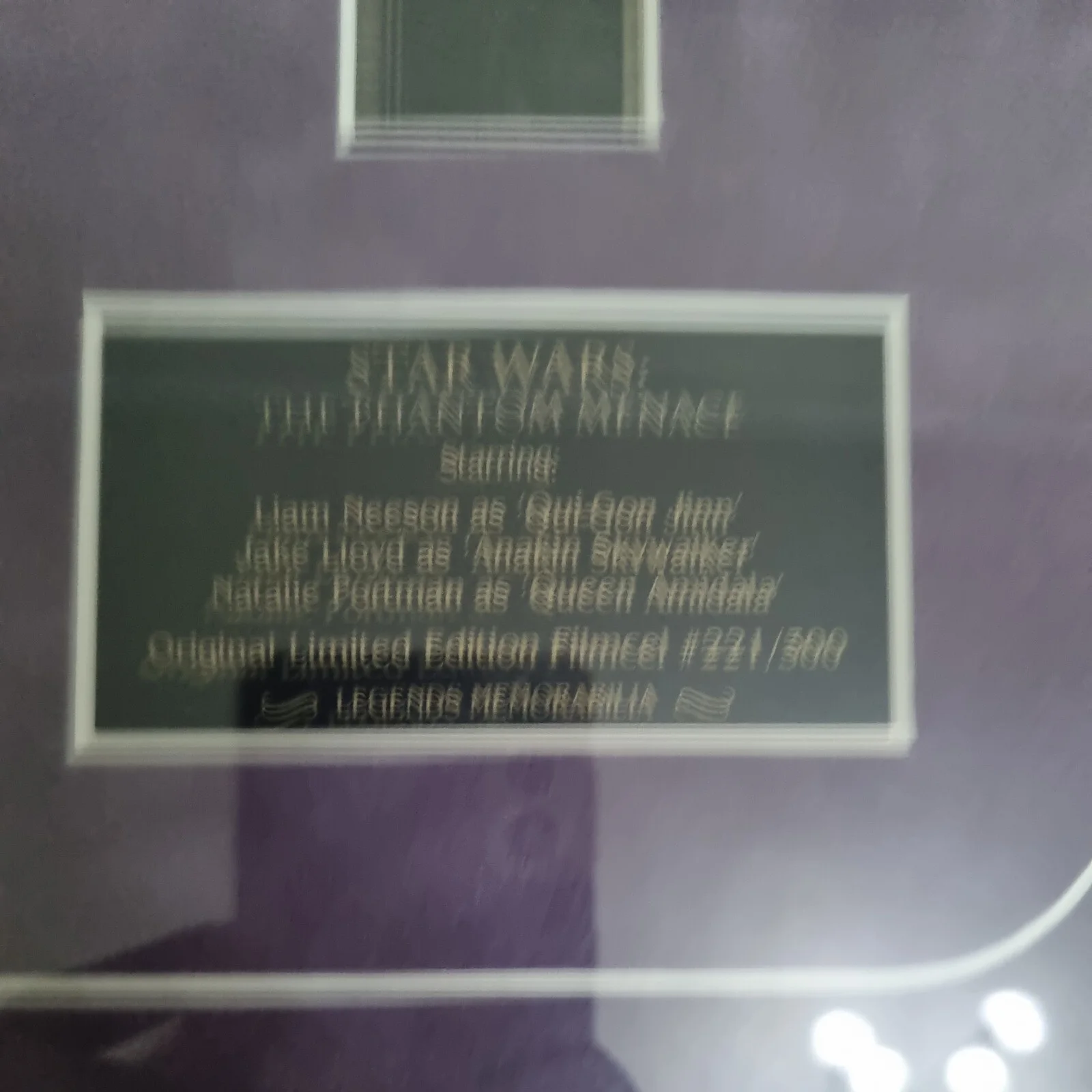 Star Wars Episode I The Phantom Menace Limited Edition 221/300, image 2