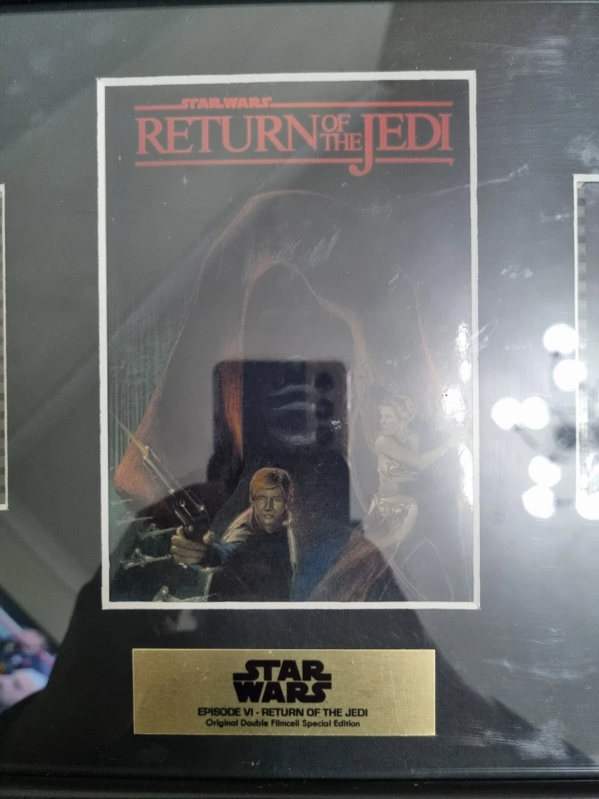 Star Wars Episode VI - Return of The Jedi Original Double Film Cell, изображение 2