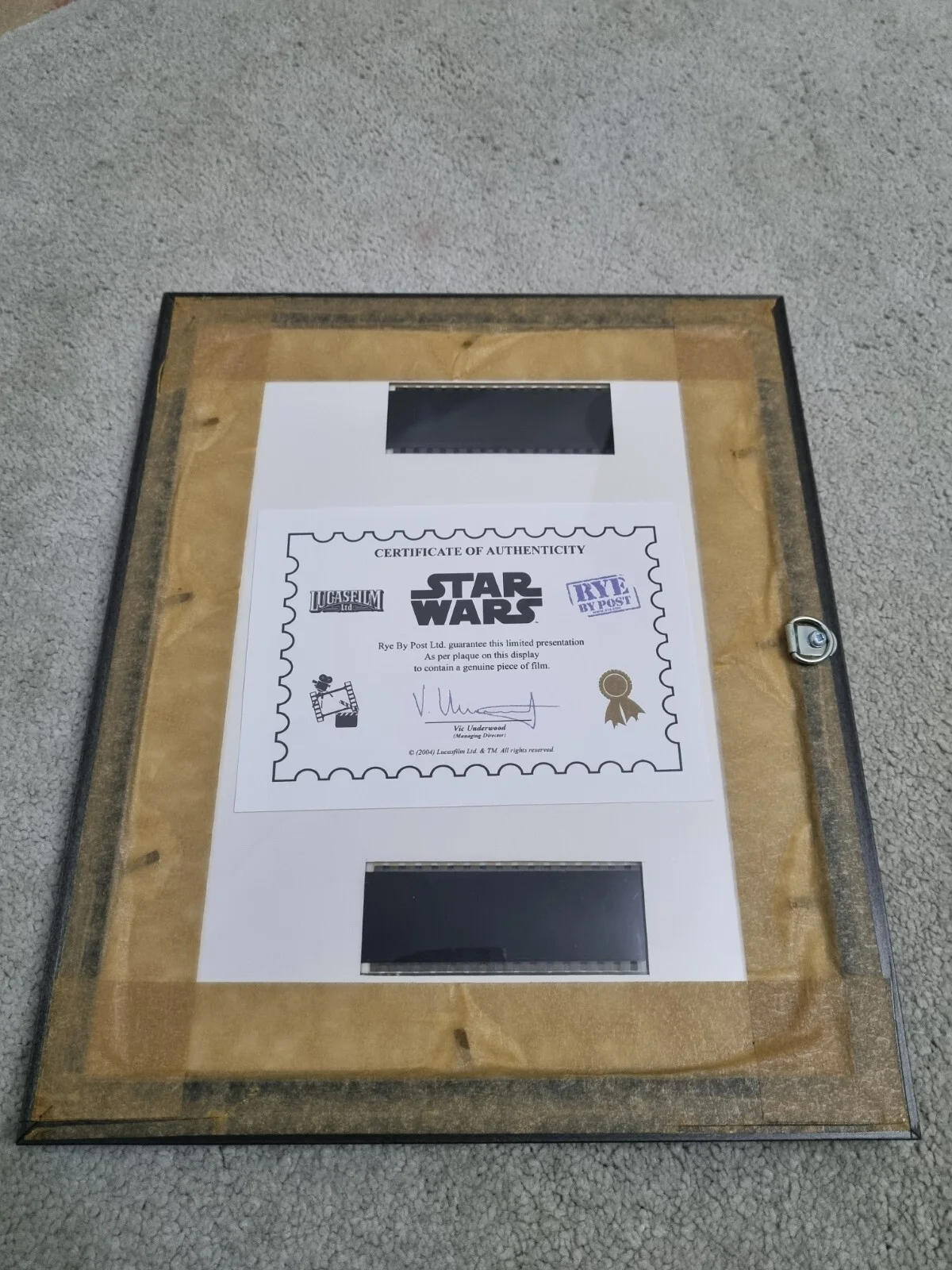 Star Wars Episode VI - Return of The Jedi Original Double Film Cell, изображение 5