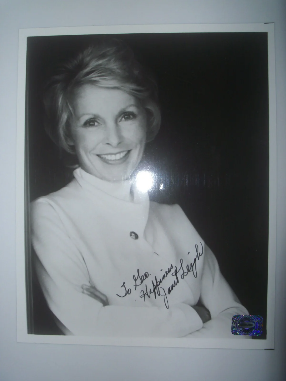 Janet Leigh — JANET LEIGH Signed Autographed Photo 8X10 W/ Hologram/Serial #, изображение 2