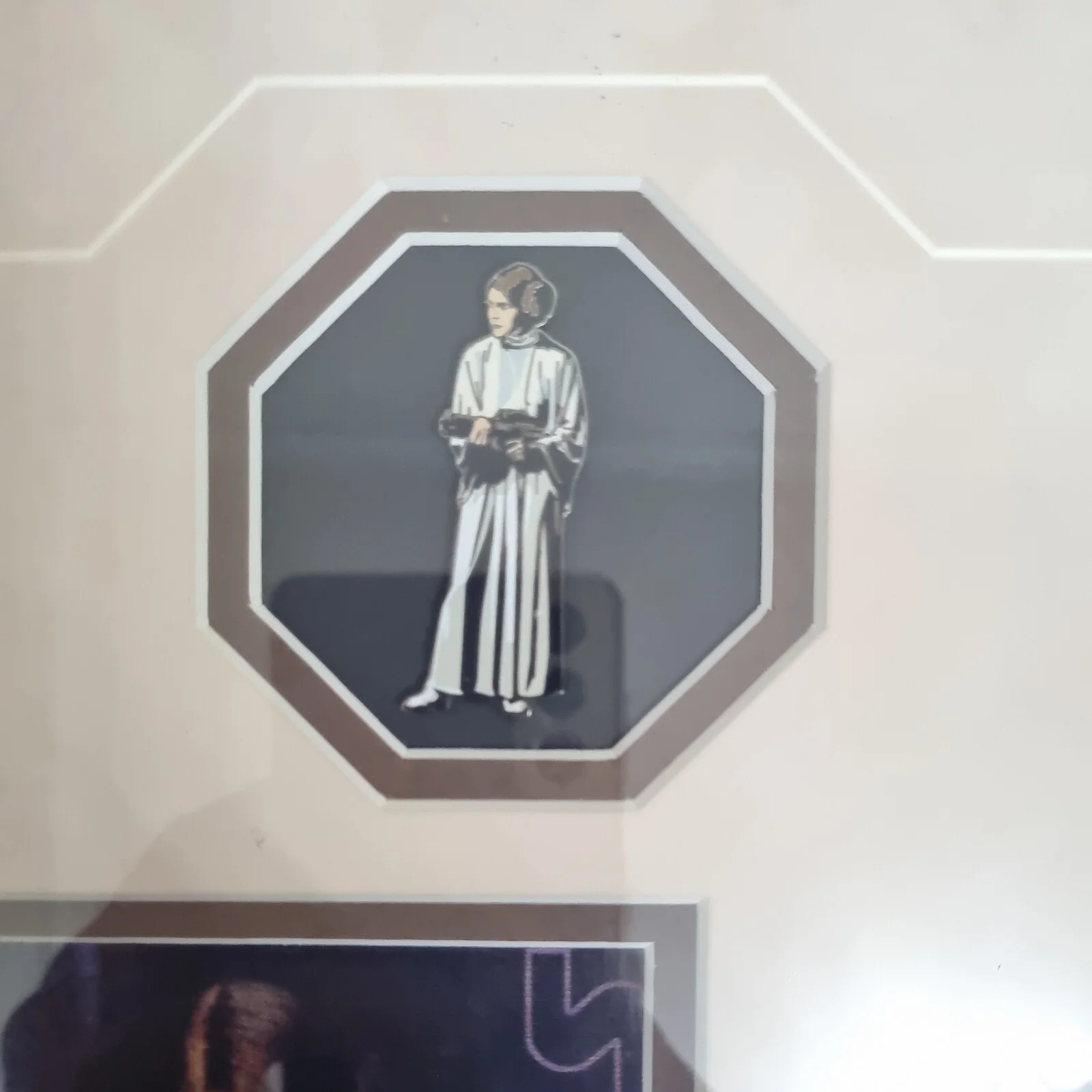 Star Wars Princess Leia “Pincel” Limited Edition Film Cell 61/300 COA, изображение 2