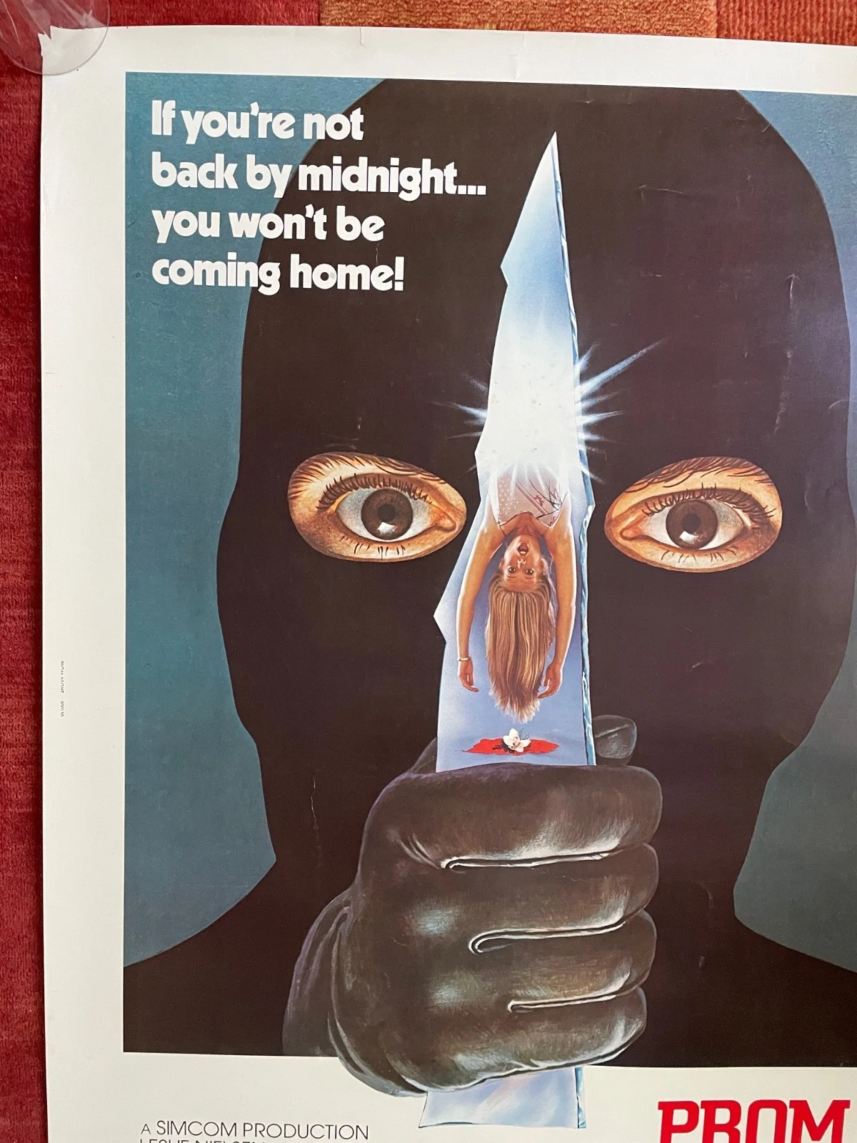 PROM NIGHT (1980) Original US 30 x 40" Movie Film Poster VERY RARE, изображение 2