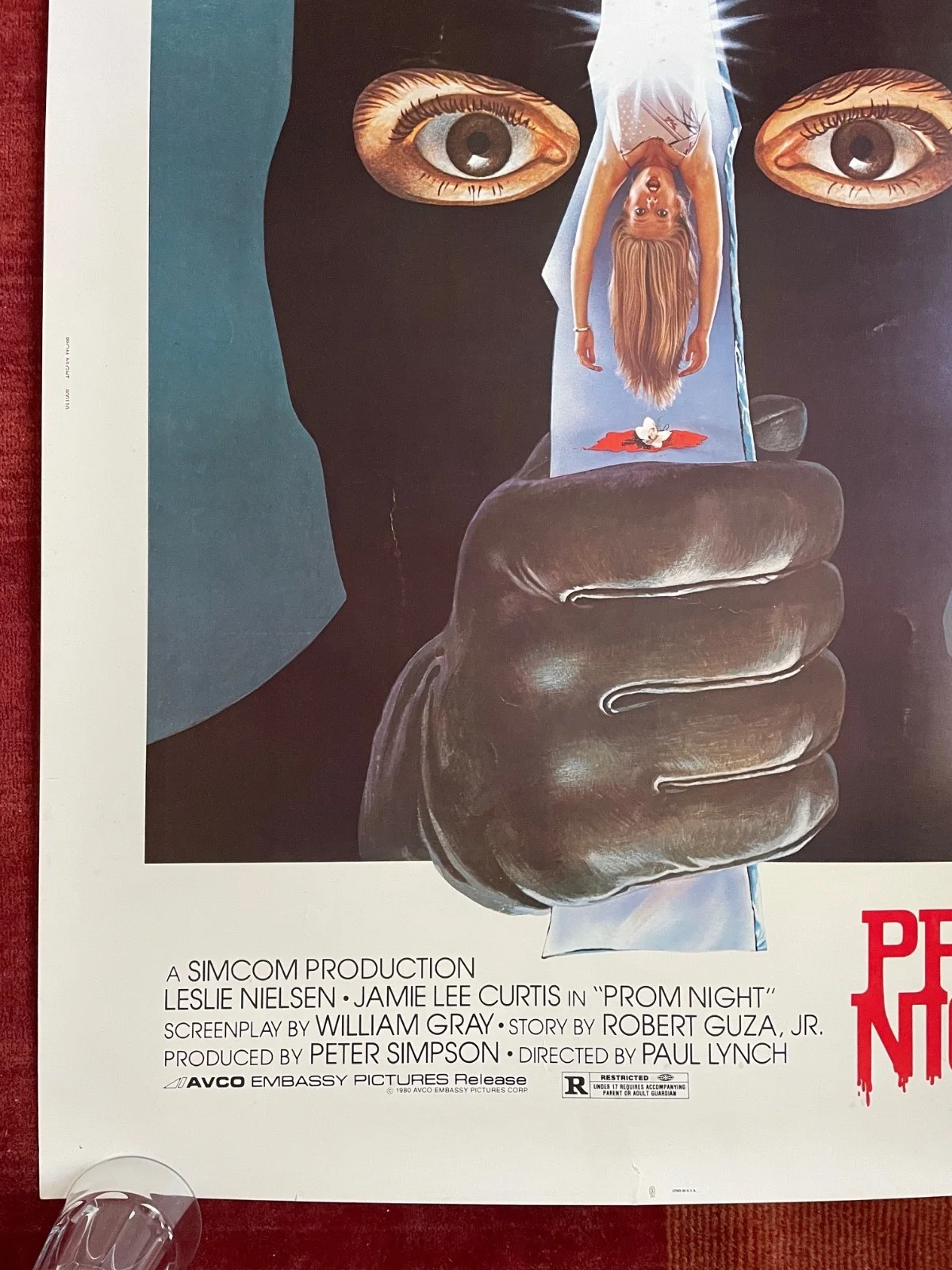 PROM NIGHT (1980) Original US 30 x 40" Movie Film Poster VERY RARE, изображение 4