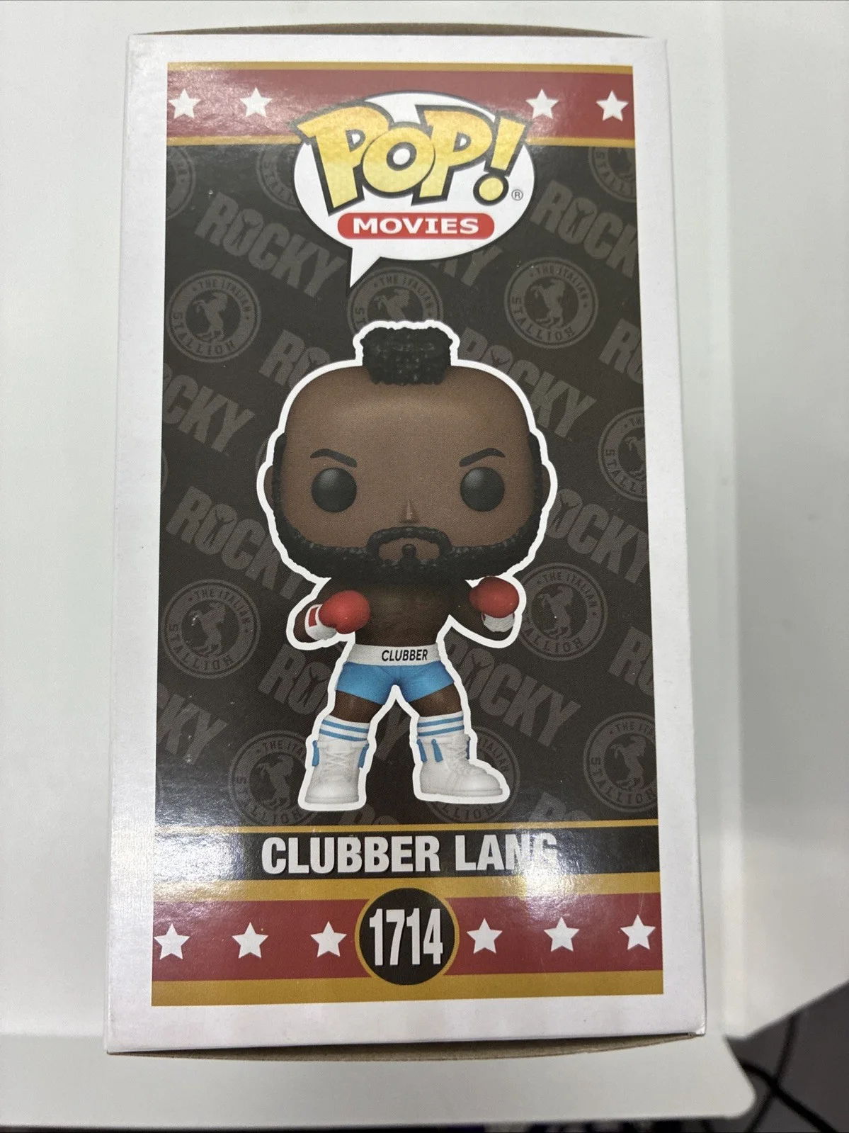 Mr. T — Mr. T Signed Rocky Clubber Lang Funko Pop #1714 Autograph Figure Official Pix, изображение 2