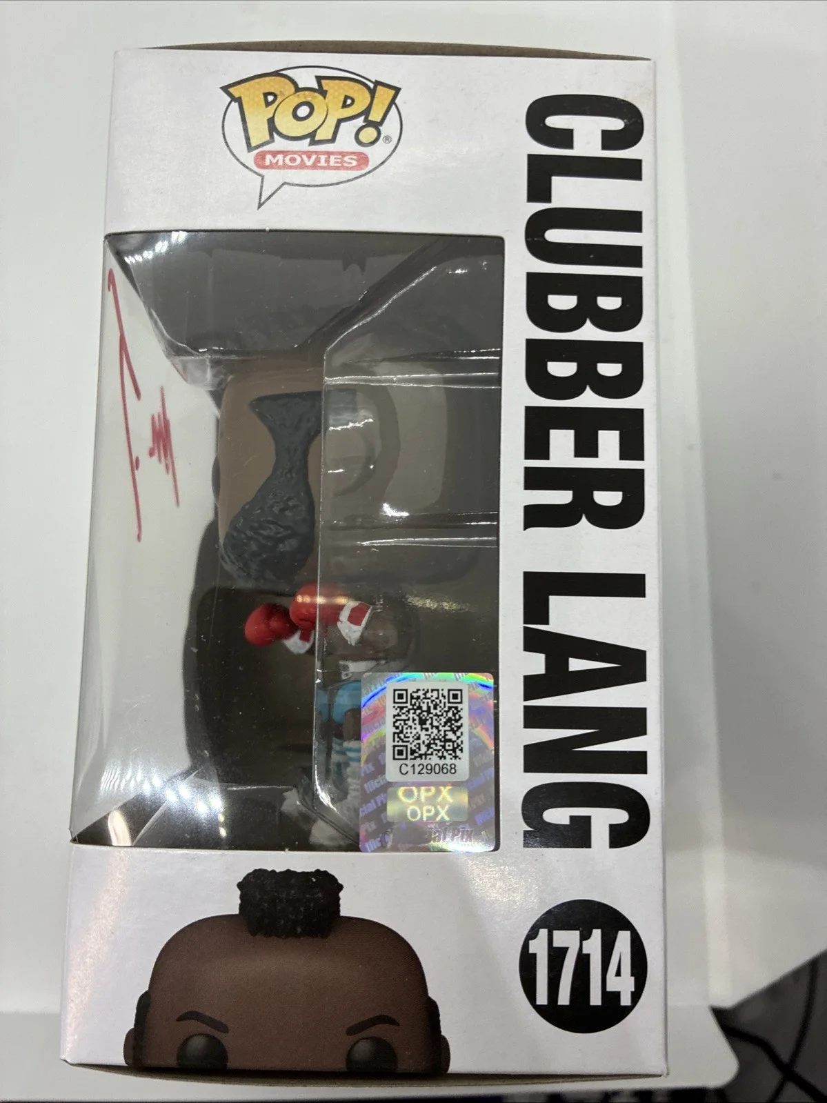Mr. T — Mr. T Signed Rocky Clubber Lang Funko Pop #1714 Autograph Figure Official Pix, изображение 3