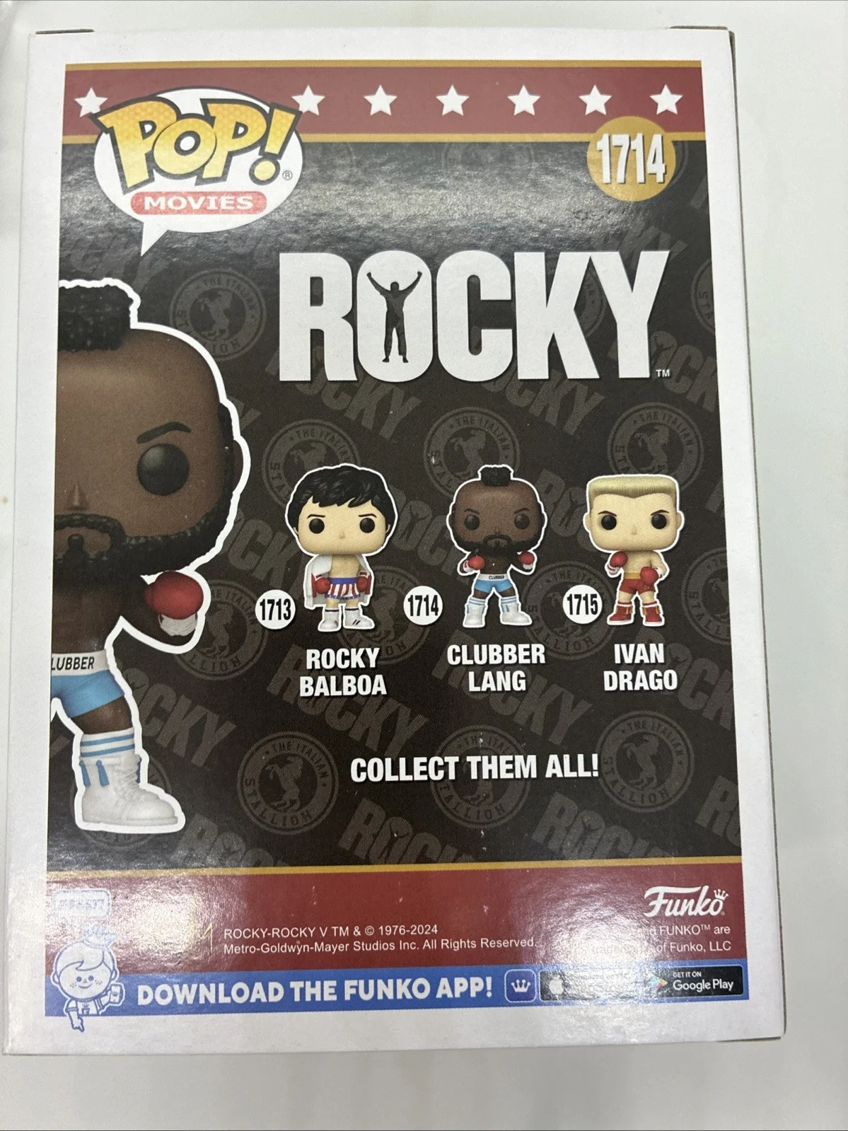 Mr. T — Mr. T Signed Rocky Clubber Lang Funko Pop #1714 Autograph Figure Official Pix, изображение 4