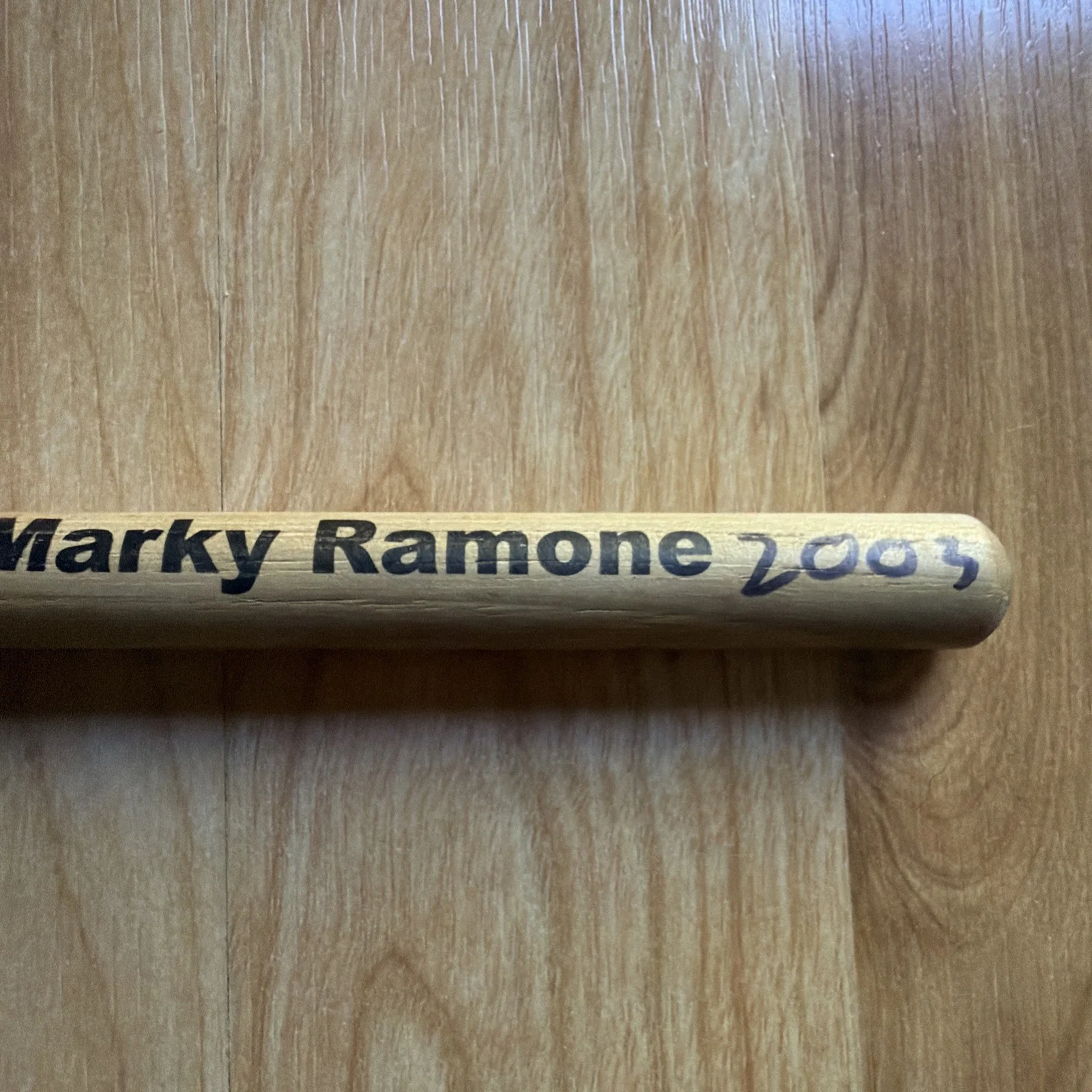 MARKY RAMONE SIGNED VIC FIRTH DRUMSTICK MISFITS 2003, image 5