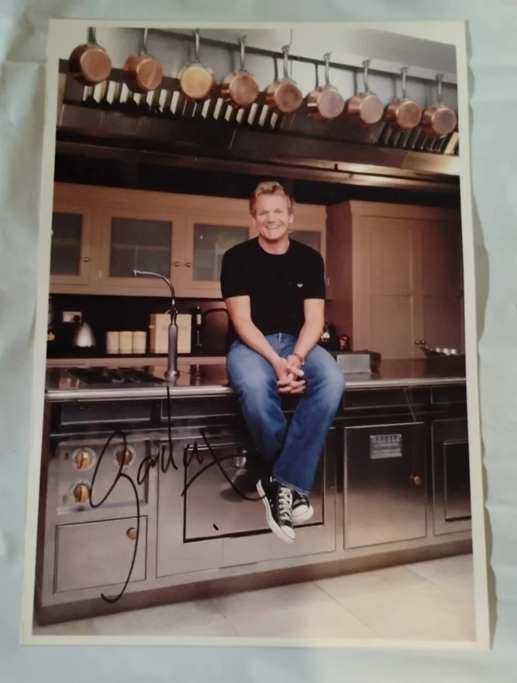 Gordon Ramsay — Gordon Ramsey - Hell's Kitchen, Kitchen Nightmares Signed 8½x12" Photo, image 4
