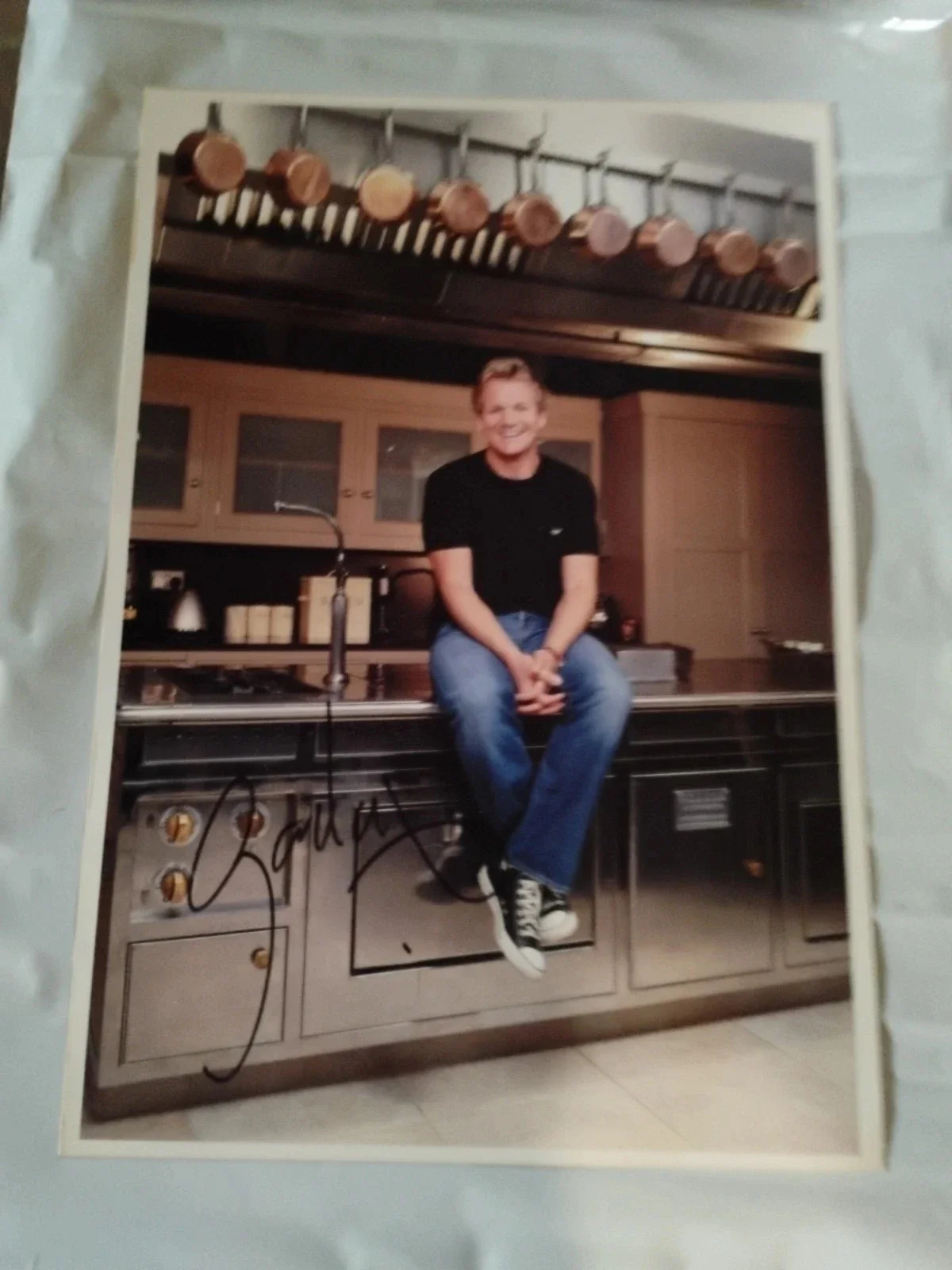Gordon Ramsay — Gordon Ramsey - Hell's Kitchen, Kitchen Nightmares Signed 8½x12" Photo, image 5