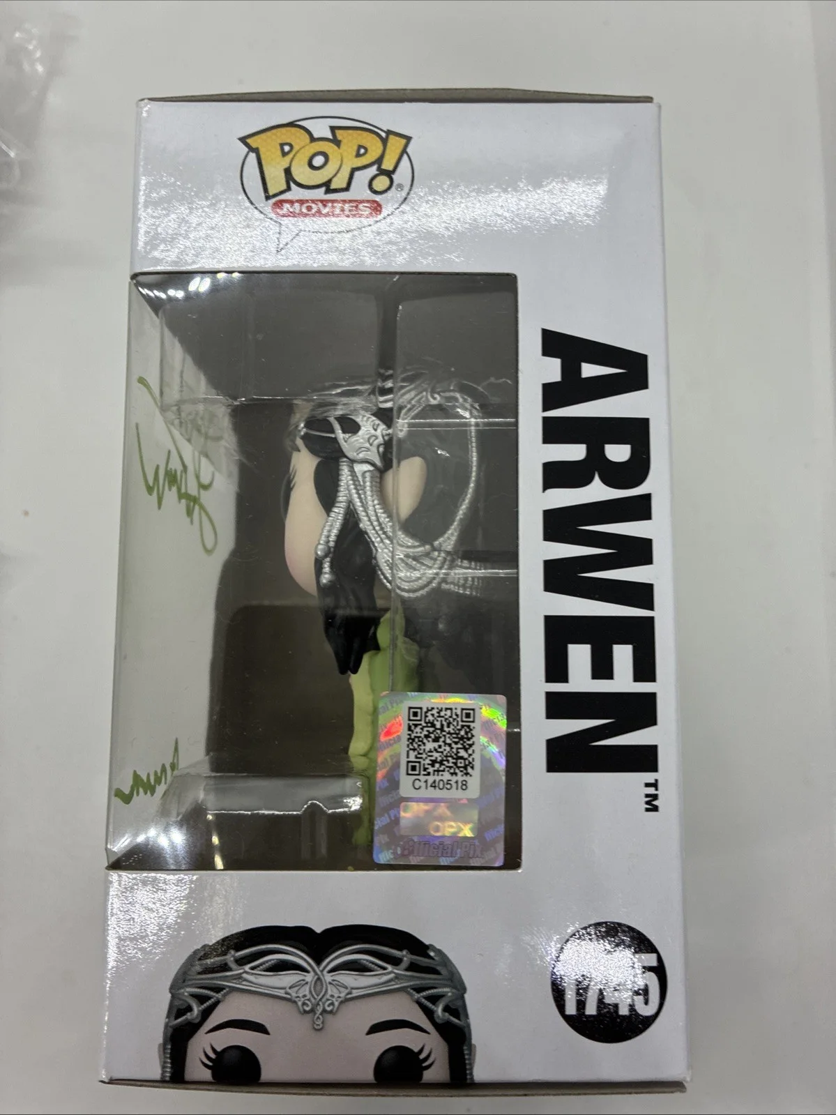 Liv Tyler — LIV TYLER SIGNED Arwen Funko POP! #1745 The Lord of The Rings - Official Pix COA, изображение 2