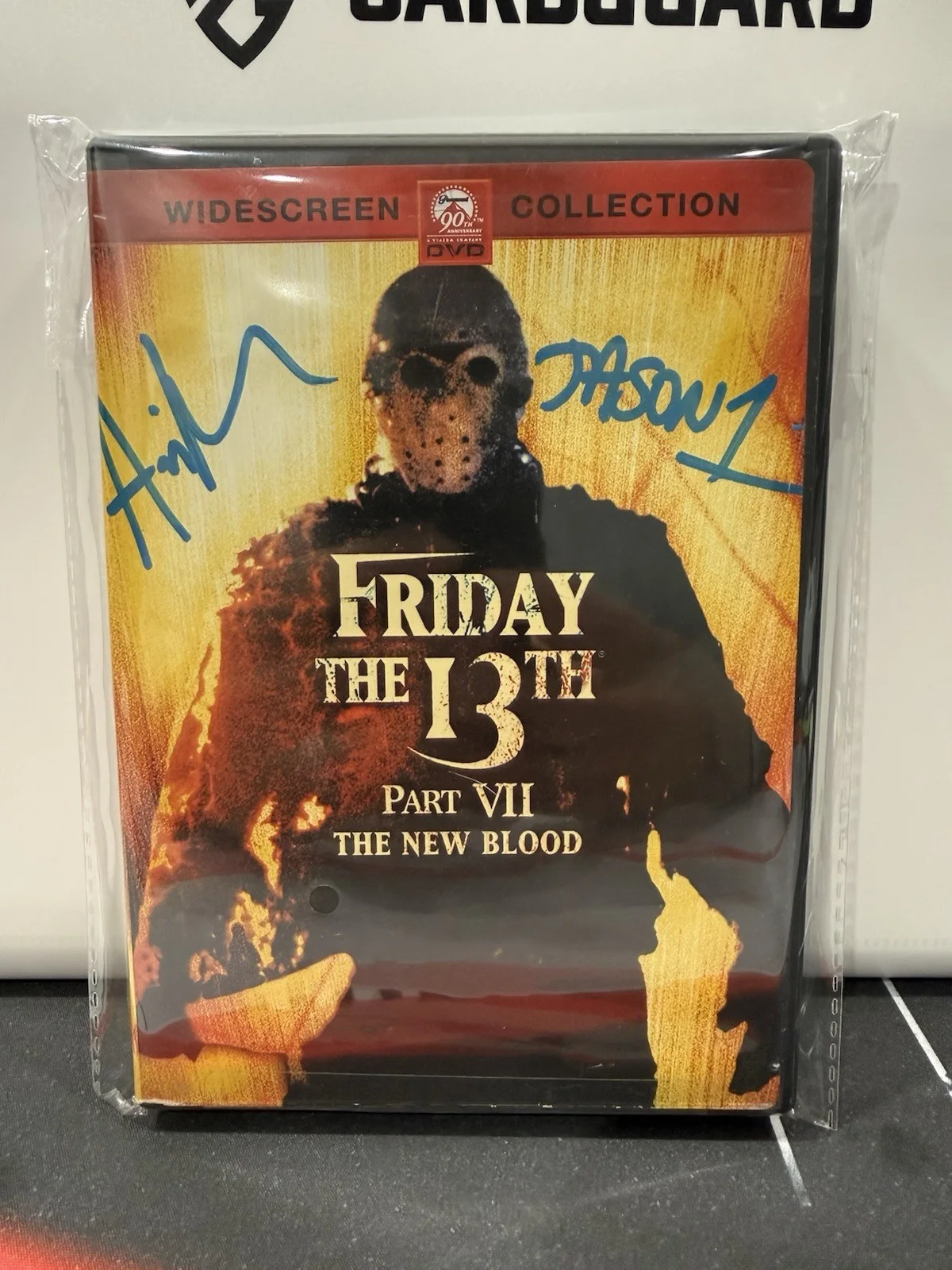 Friday the 13th autographed mask and DVD Collection, image 4
