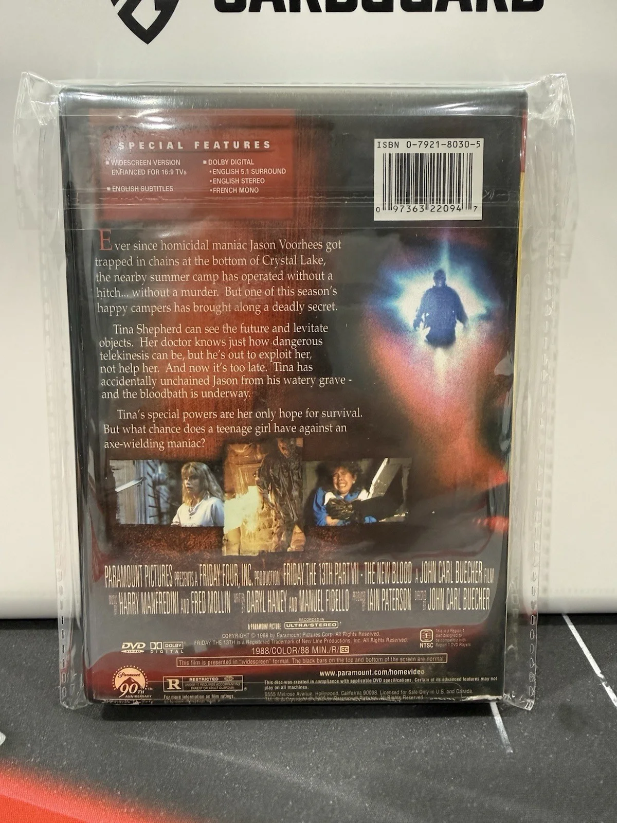 Friday the 13th autographed mask and DVD Collection, image 5