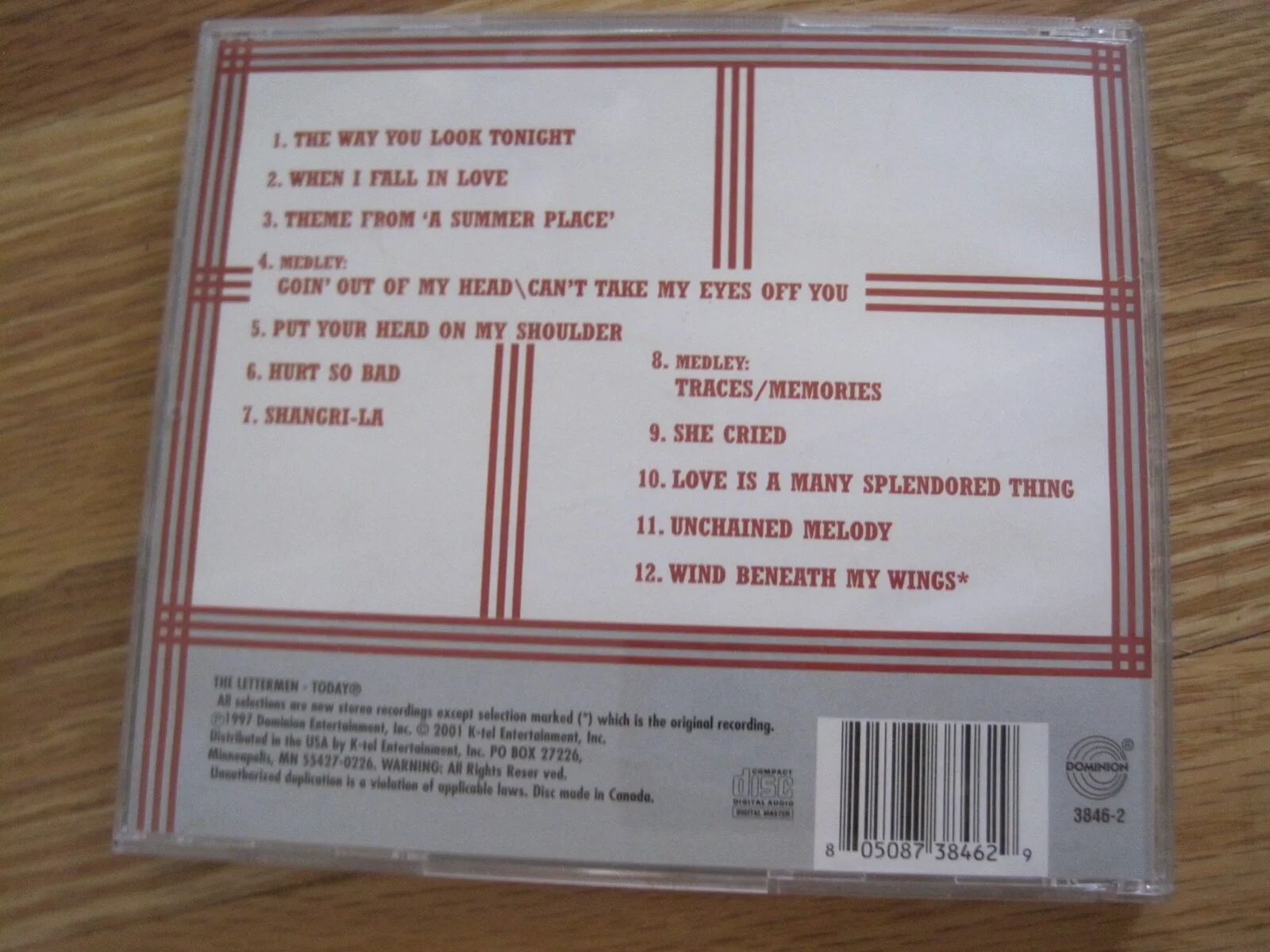 The Lettermen Today Signed CD, image 2