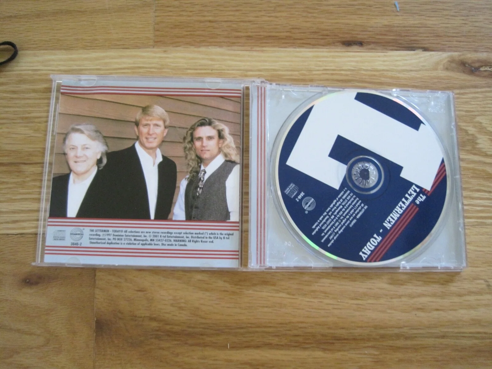 The Lettermen Today Signed CD, image 3
