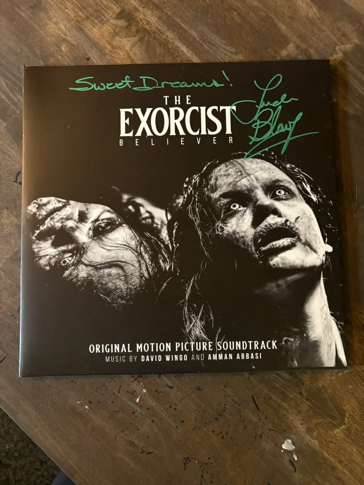 Linda Blair Signed Exorcist Believer Movie Soundtrack Vinyl Record, изображение 5