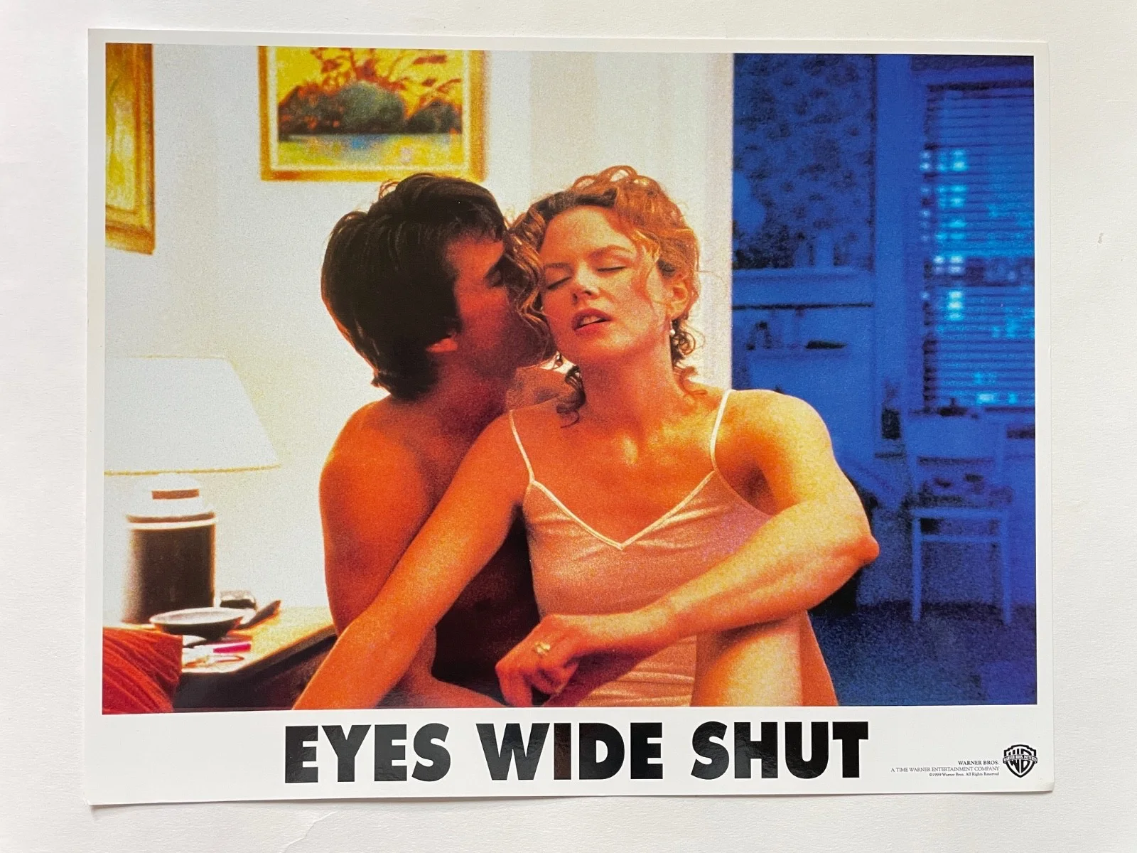 EYES WIDE SHUT (1999) Kubrick, Cruise, Nicole Kidman UK/US Lobby Card FOH Stills, изображение 5