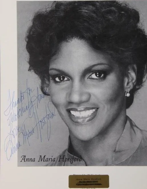 Anna Maria Horsford — Anna Maria Horsford , INSCRIBED SIGNED PHOTO SHEETW/ RESUME IN BACK 8 X10, image 2