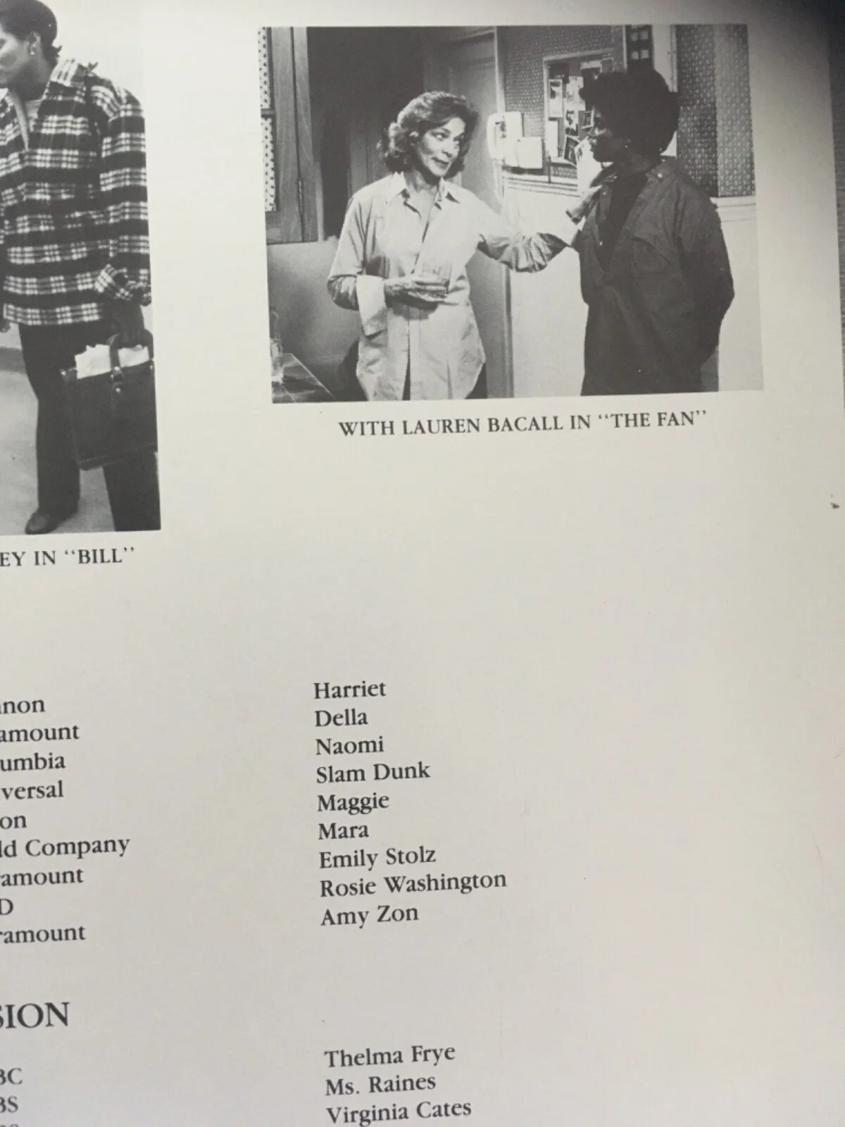 Anna Maria Horsford — Anna Maria Horsford , INSCRIBED SIGNED PHOTO SHEETW/ RESUME IN BACK 8 X10, image 5