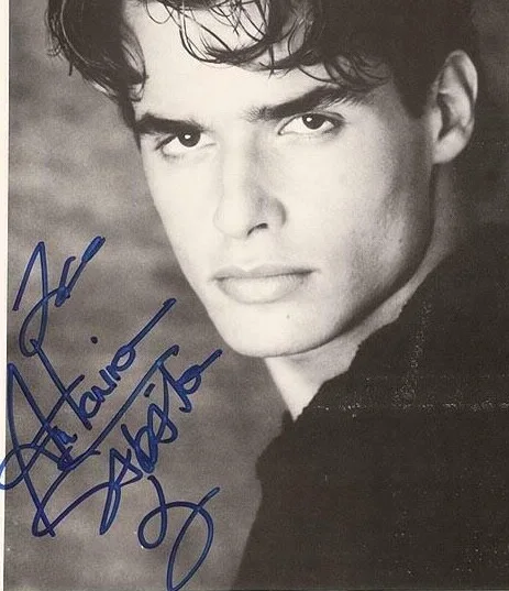 Antonio Sebatos Jr — Antonio Sabato Jr. Signed Autograph Photo & Signed letter Italian Actor / Model*, изображение 3