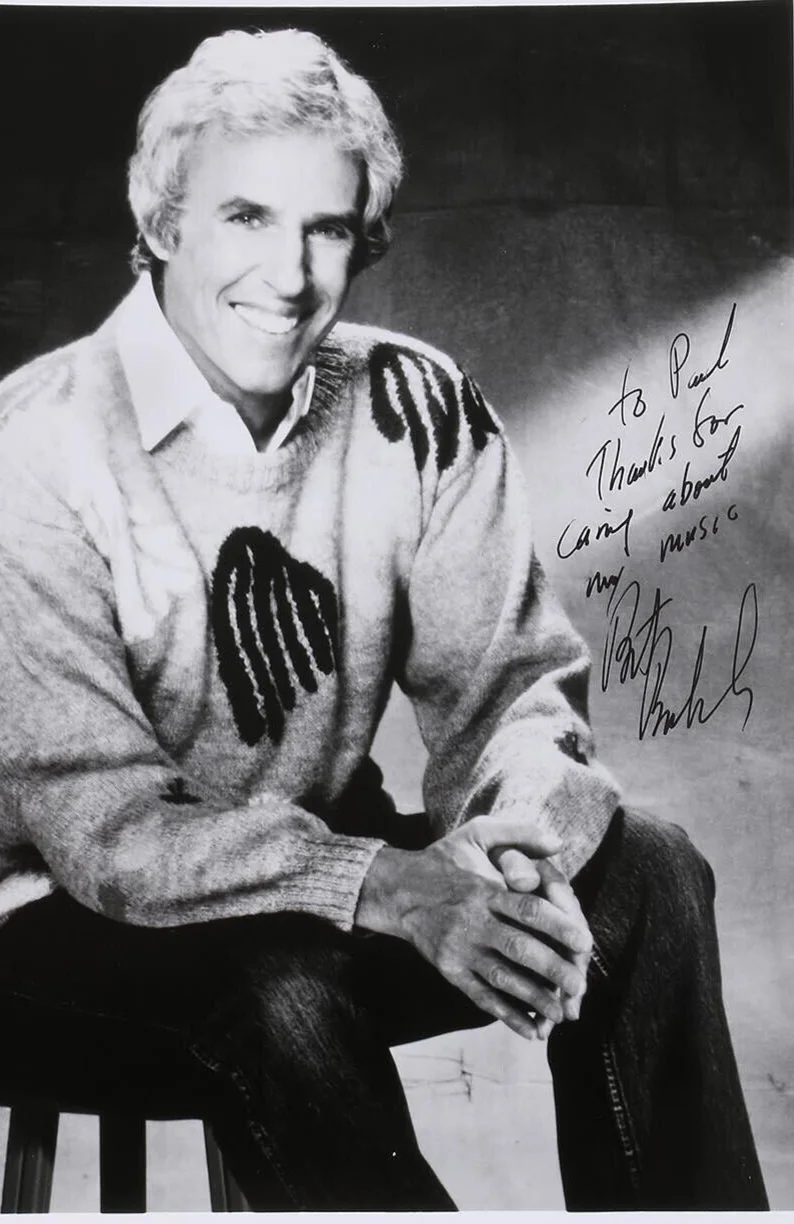 BURT BACHARACH COMPOSER ( DECEASED ) PHOTO SIGNED INSCRIBED AUTHENTIC 8X 10, image 2