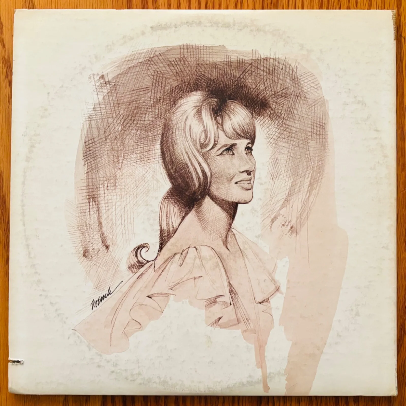 JOHNNY CASH • Signed THE KING - THE QUEEN Promo/DJ Double Album~Tammy Wynette, изображение 3