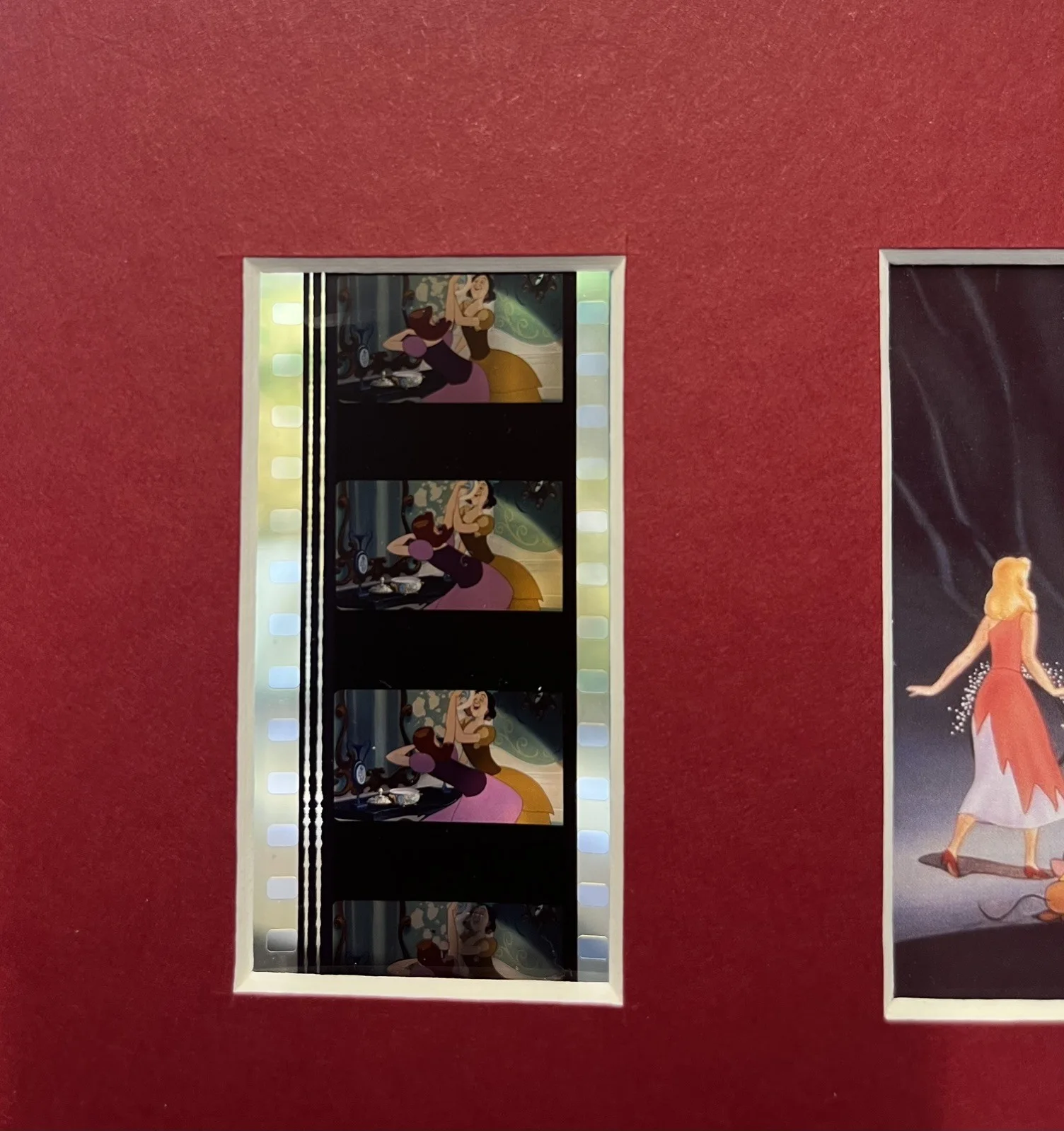 CINDERELLA . 35mm Film Cell Mounted Display, image 3