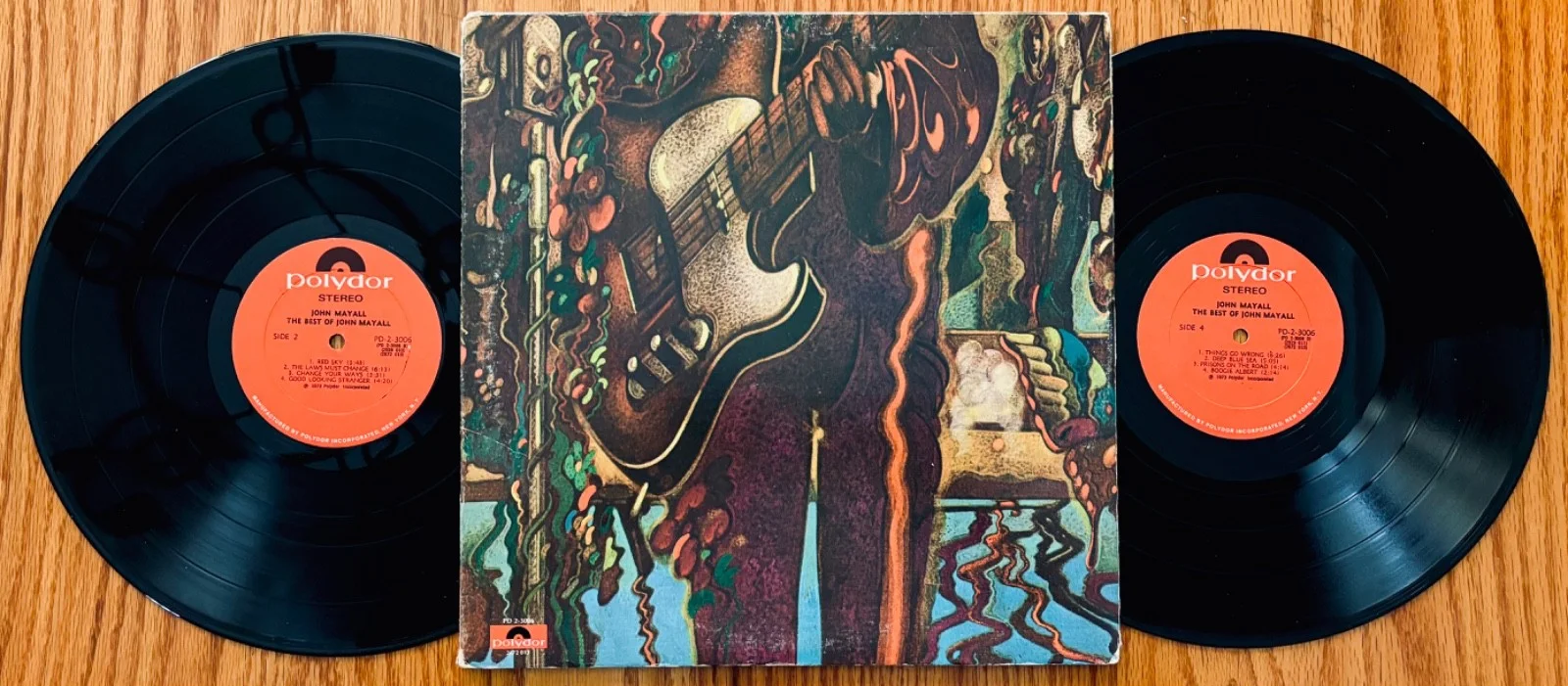 JOHN MAYALL • Signed THE BEST OF Double Album • POLYDOR #PD-2-3006~Bluesbreakers, изображение 2