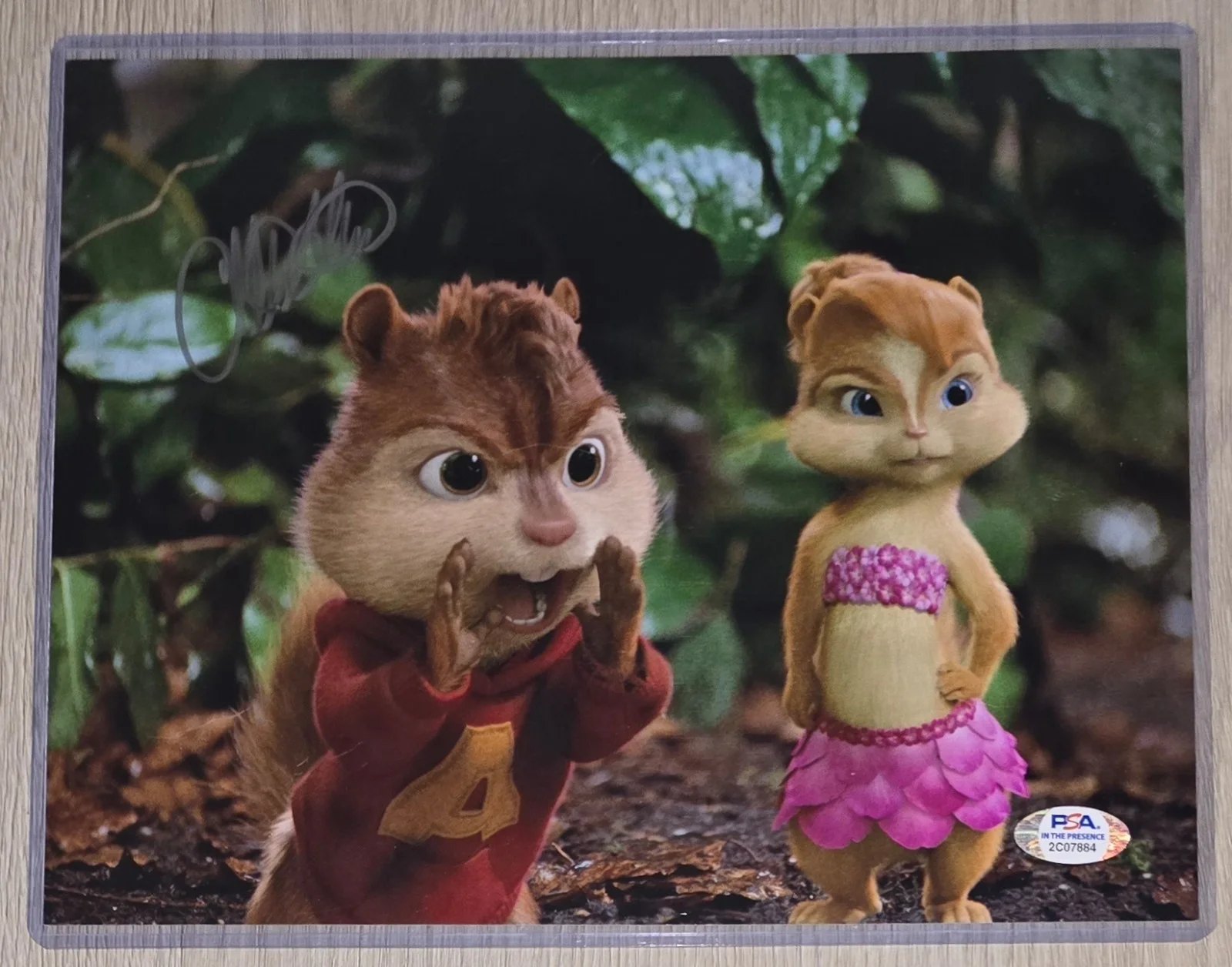 Christina Applegate — Christina Applegate Autograph Alvin and the Chipmunks: Chipwrecked PSA DNA ITP, изображение 3