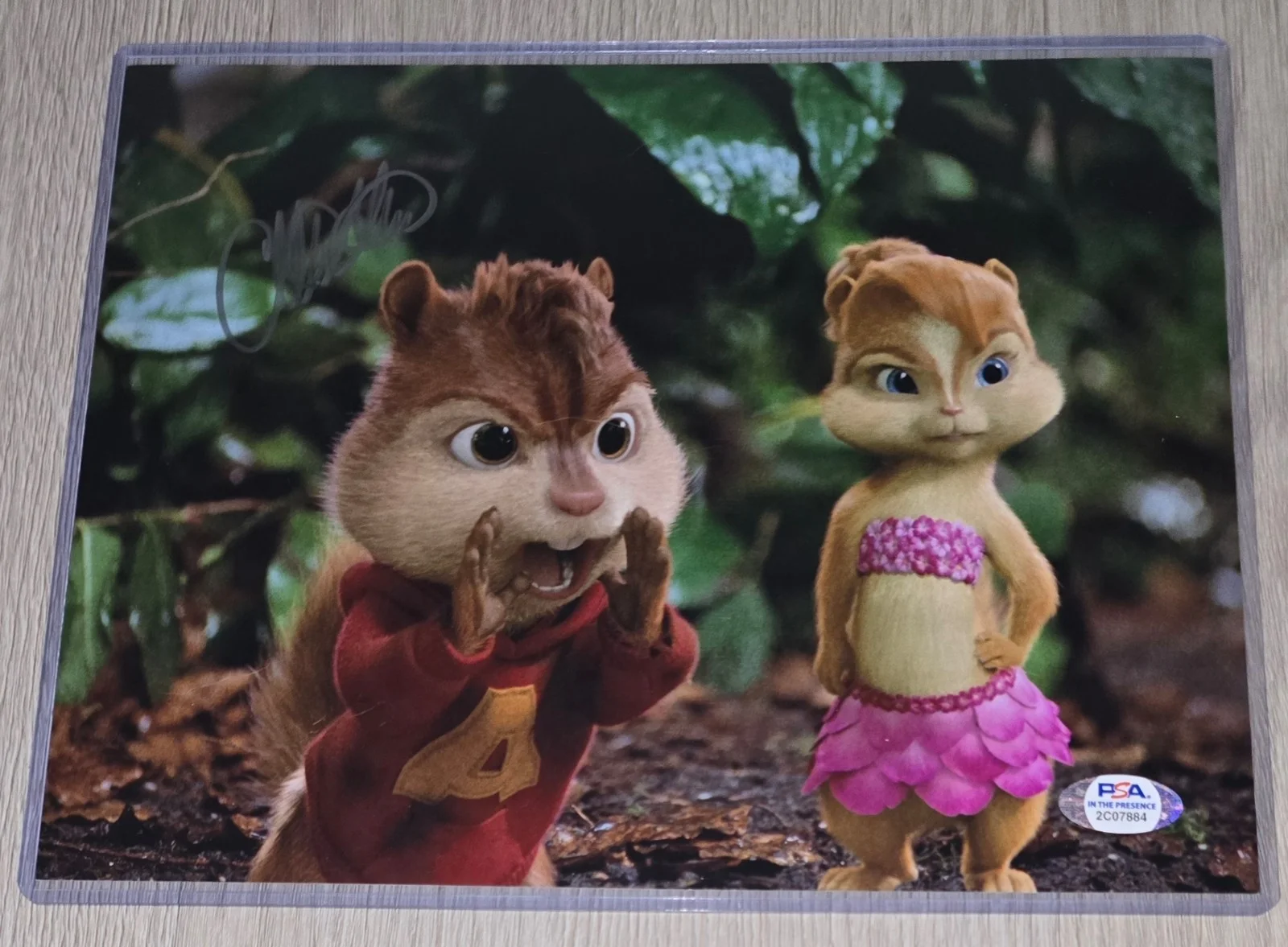 Christina Applegate — Christina Applegate Autograph Alvin and the Chipmunks: Chipwrecked PSA DNA ITP, изображение 4