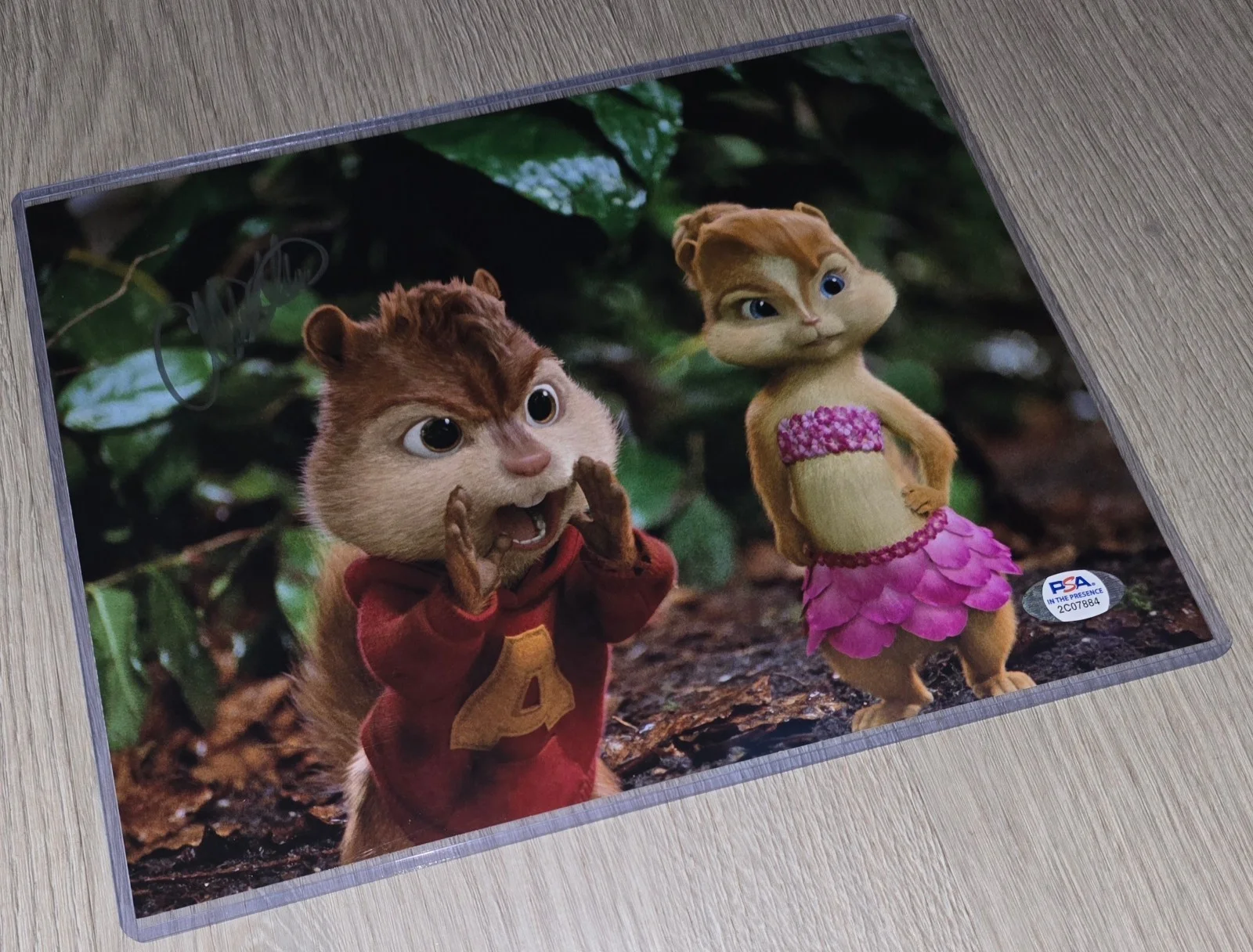 Christina Applegate — Christina Applegate Autograph Alvin and the Chipmunks: Chipwrecked PSA DNA ITP, изображение 5