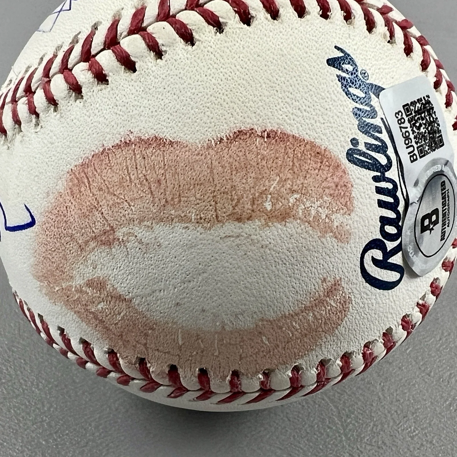 Lana Wood — Lana Wood Plenty O’ Tool Signed Major League Baseball Lip Prints BAS, изображение 5