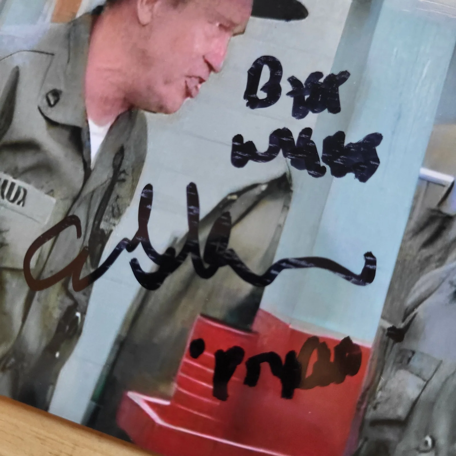 Conrad Dunn — Conrad Dunn Stripes Hand Signed 4x6 Autograph Photos, изображение 2