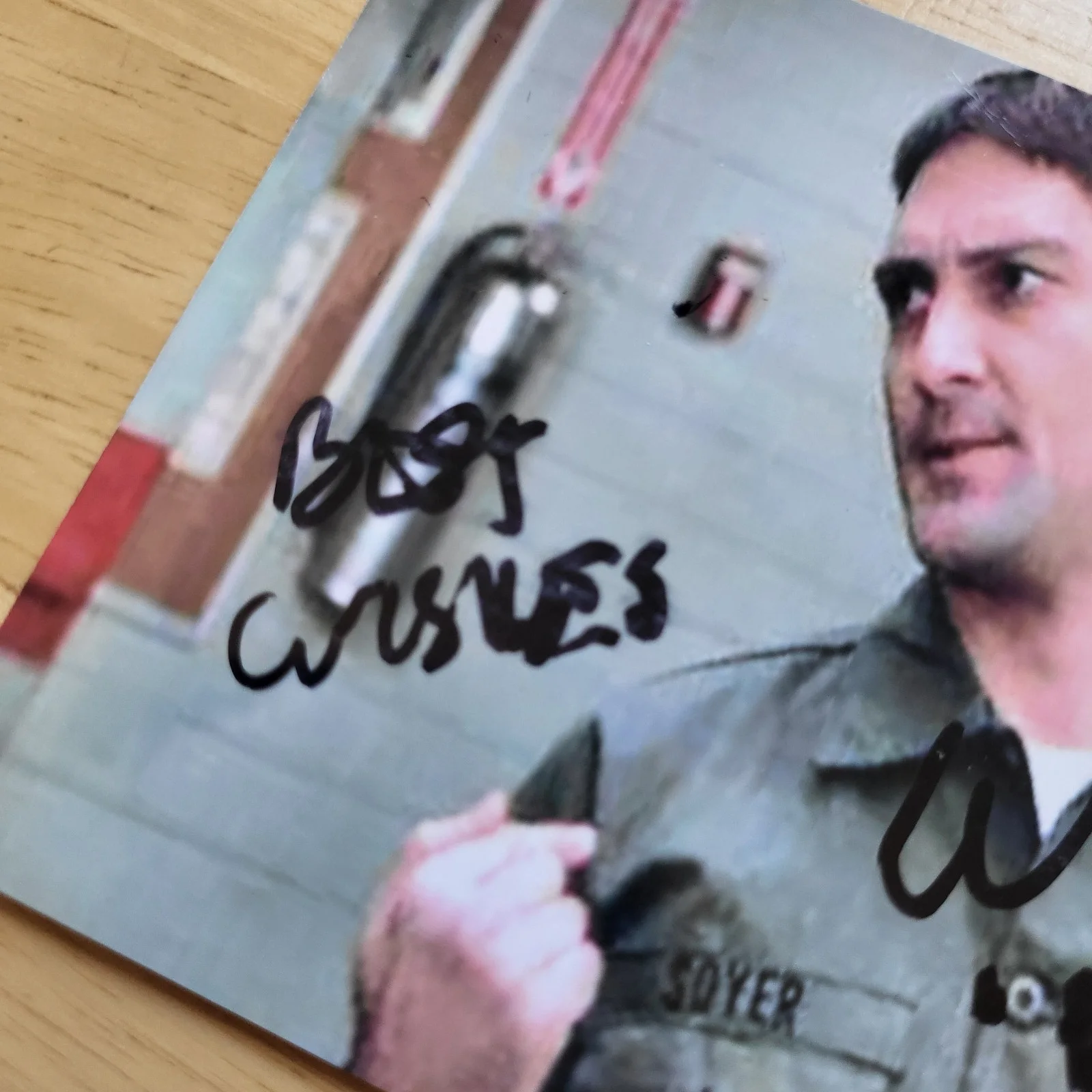 Conrad Dunn — Conrad Dunn Stripes Hand Signed 4x6 Autograph Photos, изображение 4
