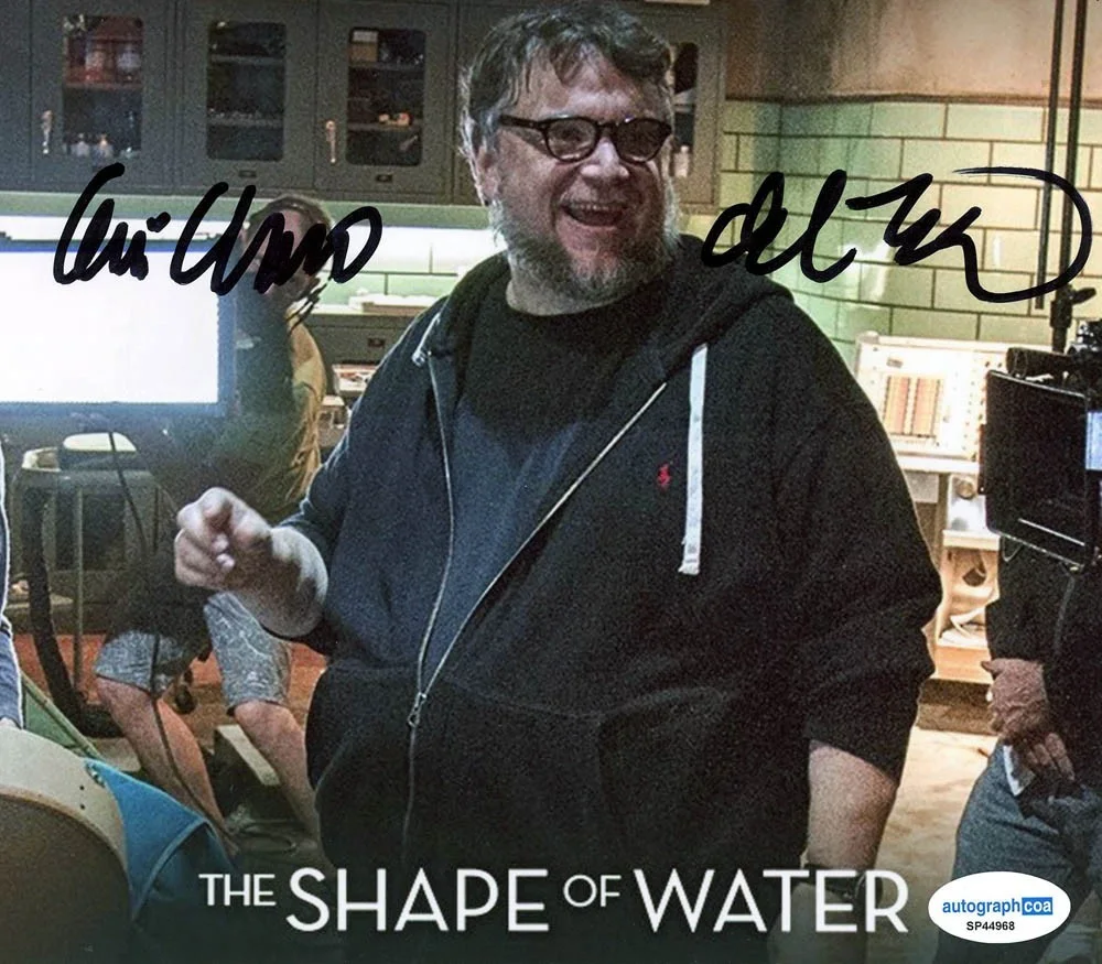 GUILLERMO DEL TORO — Guillermo Del Toro signed "SHAPE OF WATER" 8x10 Photo EXACT PROOF Oscar ACOA COA, изображение 5