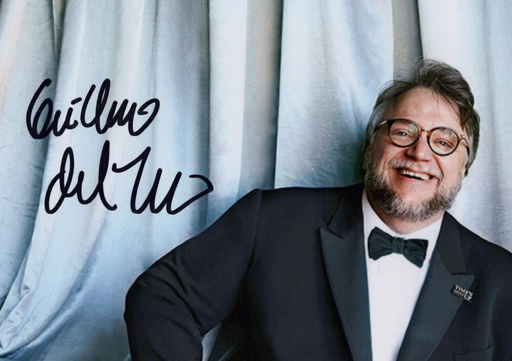 GUILLERMO DEL TORO — Guillermo Del Toro signed "OSCAR" 8x10 Photo i EXACT PROOF Shape Of Water ACOA, изображение 5