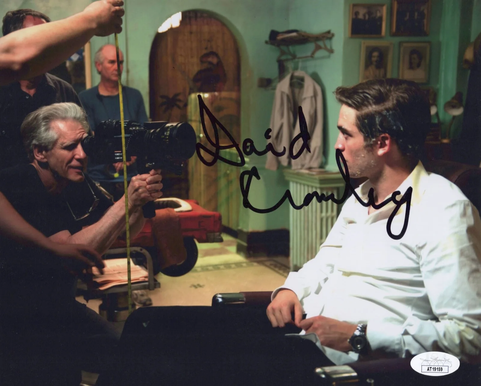 DAVID CRONENBERG — David Cronenberg signed "COSMOPOLIS" 8x10 Photo EXACT PROOF Robert Pattinson JSA, image 5