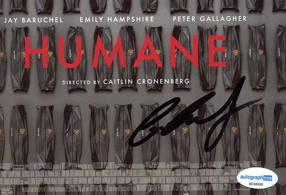 Caitlin Cronenberg — Caitlin Cronenberg signed "HUMANE" 8x10 Photo b EXACT PROOF Director ACOA COA, изображение 5
