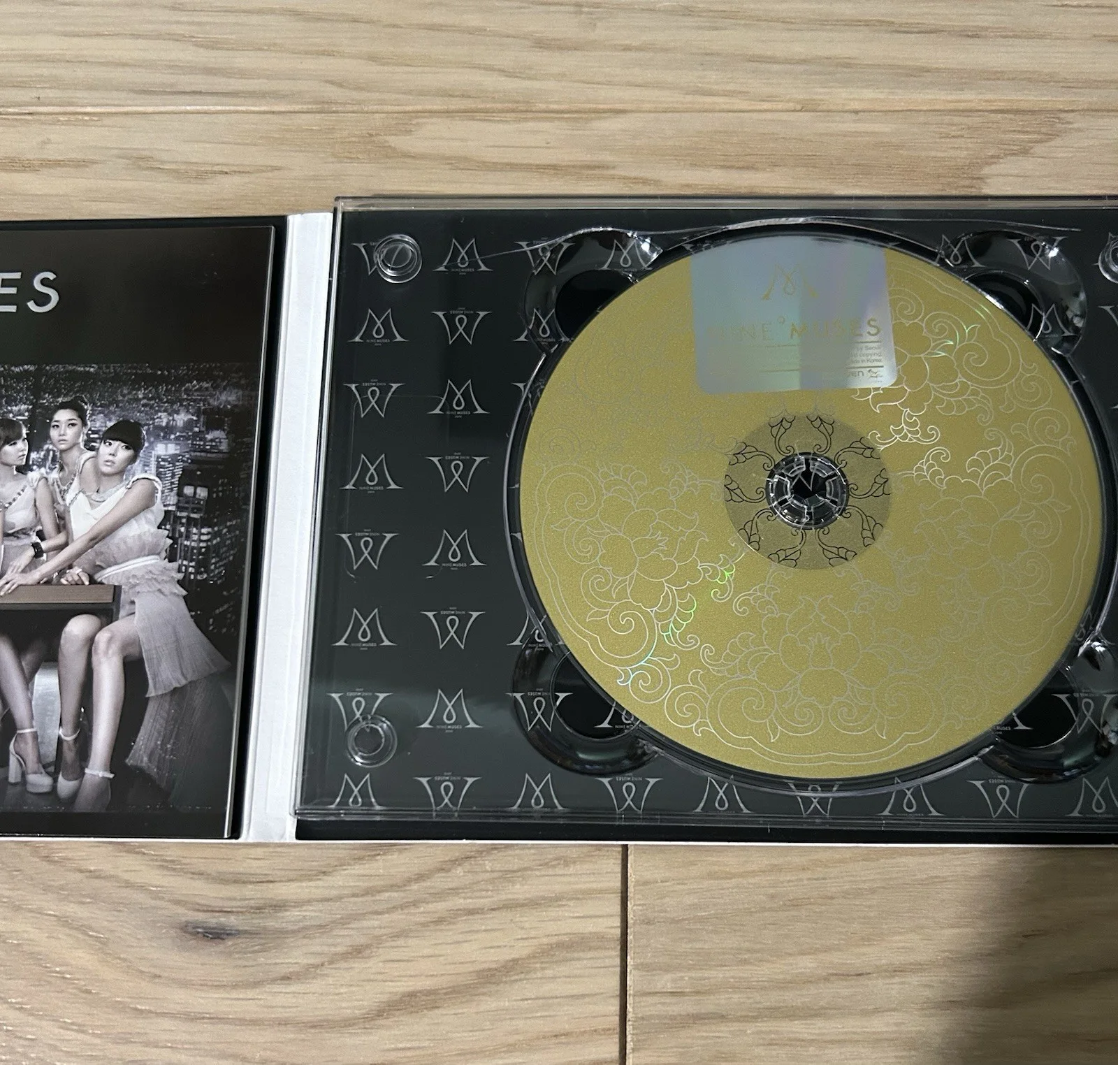 Nine Muses Signed First Single Album Let’s Have A Party CD K-Pop Used, image 5