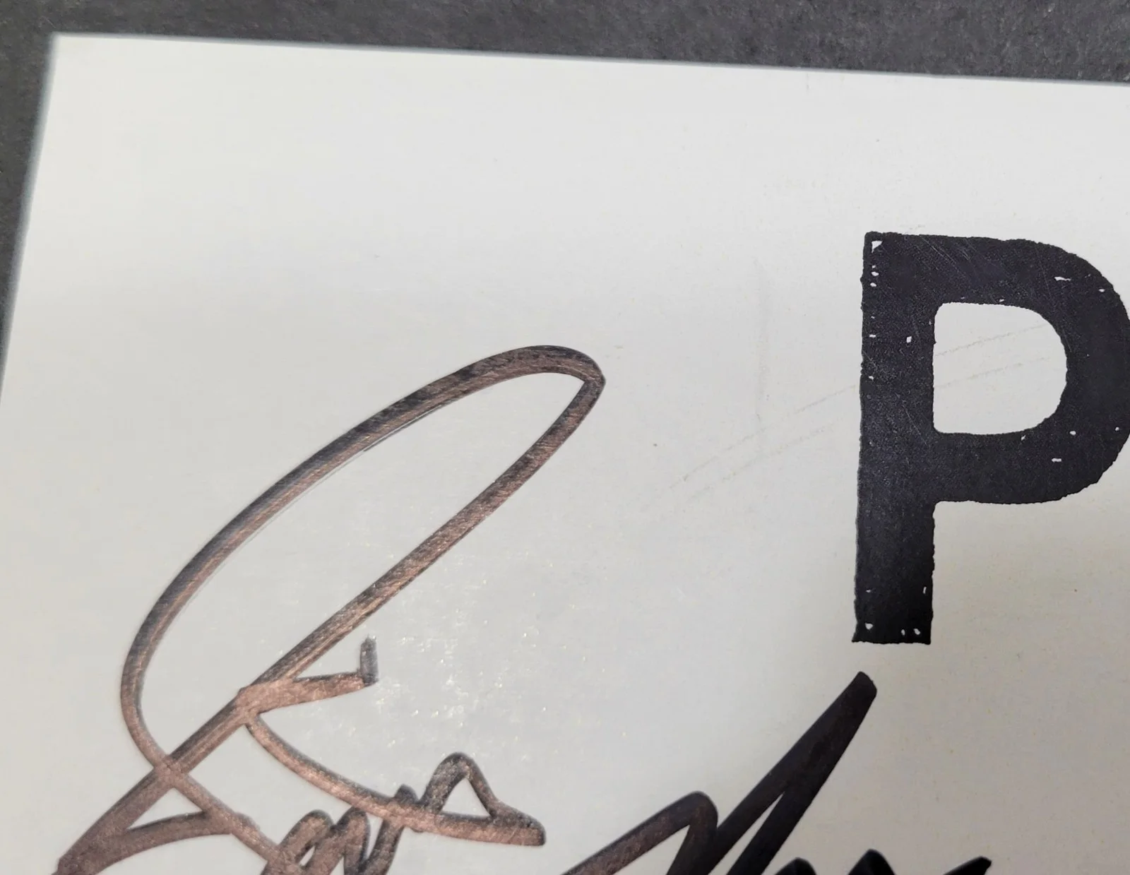 Parmalee Band Autographed Signed 9.25"x4" Card & 6.25"x2" Parmalee 27861 Sticker, изображение 5